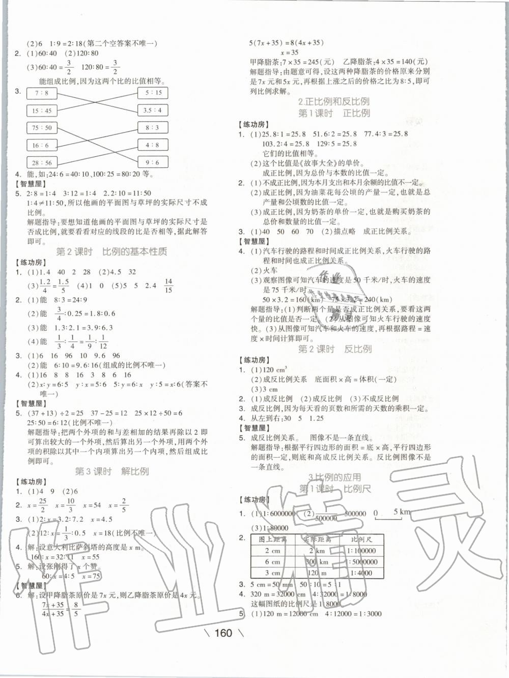 2020年全品學(xué)練考六年級(jí)數(shù)學(xué)下冊(cè)人教版 第4頁(yè)