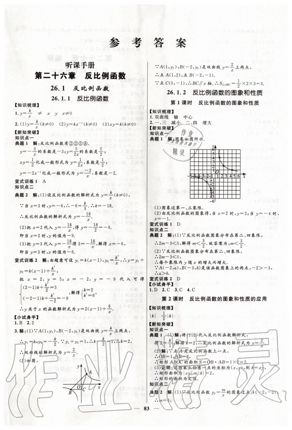 2020年奪冠百分百新導(dǎo)學(xué)課時(shí)練九年級(jí)數(shù)學(xué)下冊(cè)人教版 第1頁(yè)