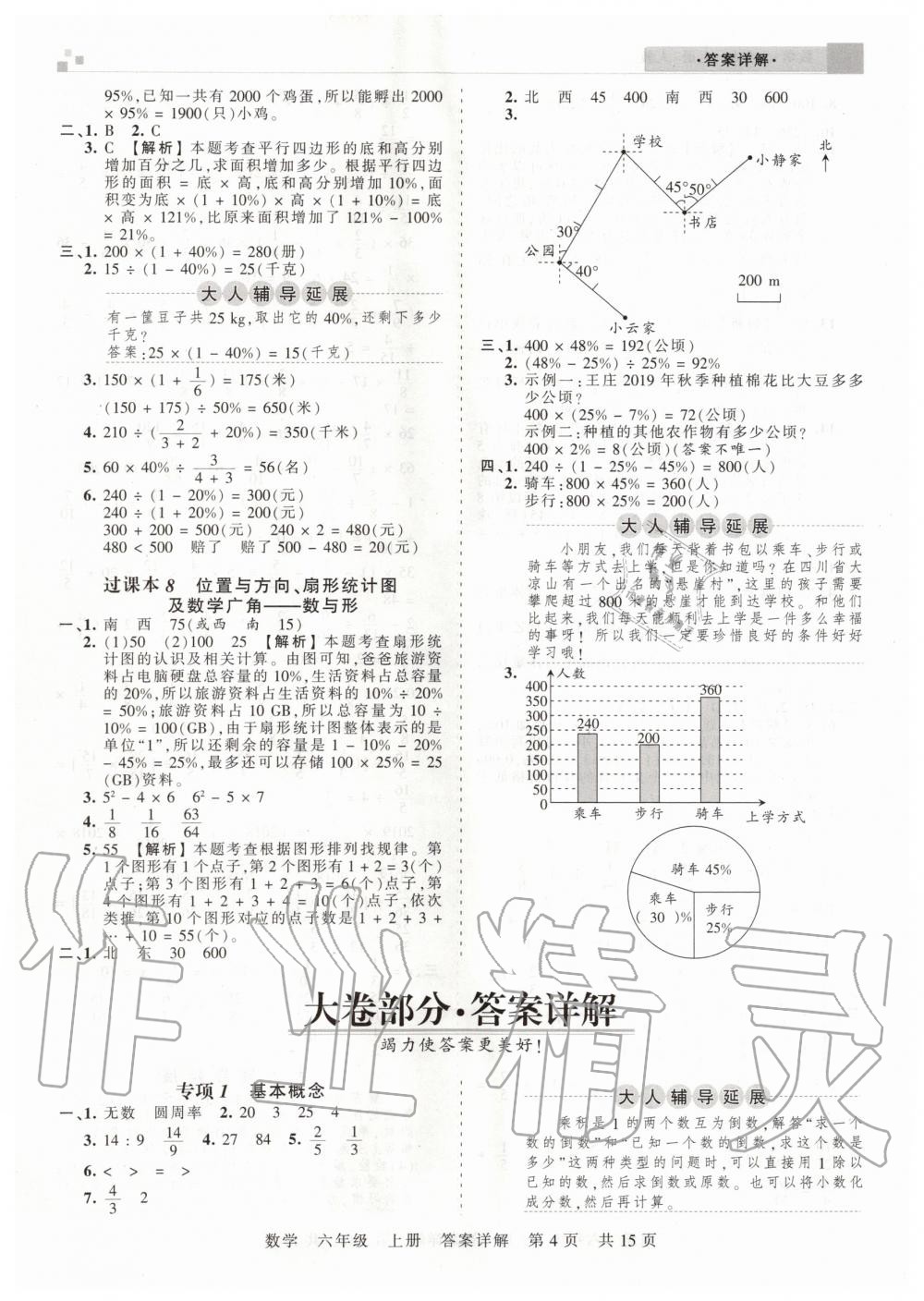 2019年王朝霞期末真題精編六年級數學上冊人教版武漢專版 第4頁