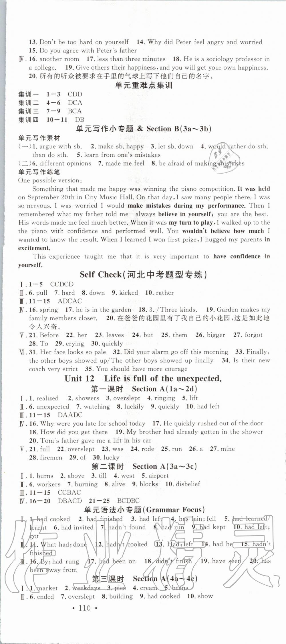 2020年名校課堂九年級英語下冊人教版河北專版 第3頁