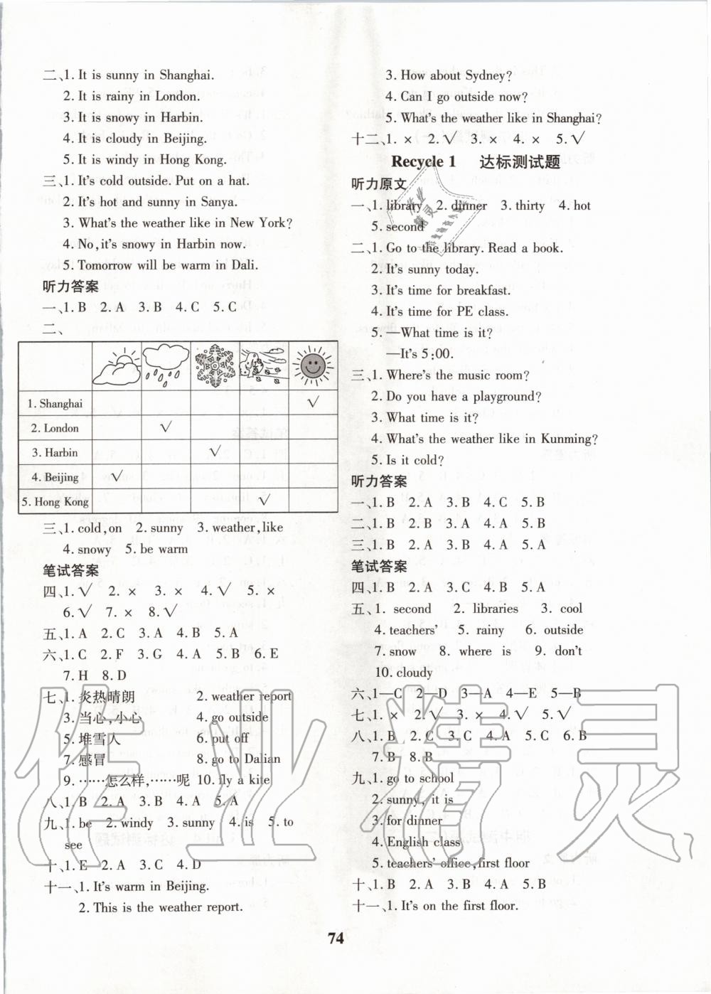 2020年黃岡360度定制密卷四年級(jí)英語(yǔ)下冊(cè)人教PEP版 第2頁(yè)