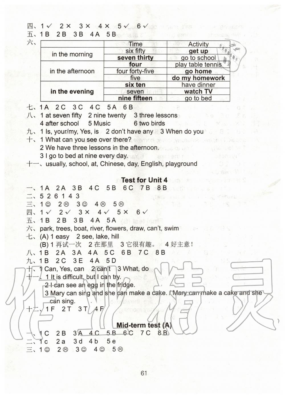 2020年練習(xí)與測試小學(xué)英語活頁卷四年級下冊譯林版 第2頁