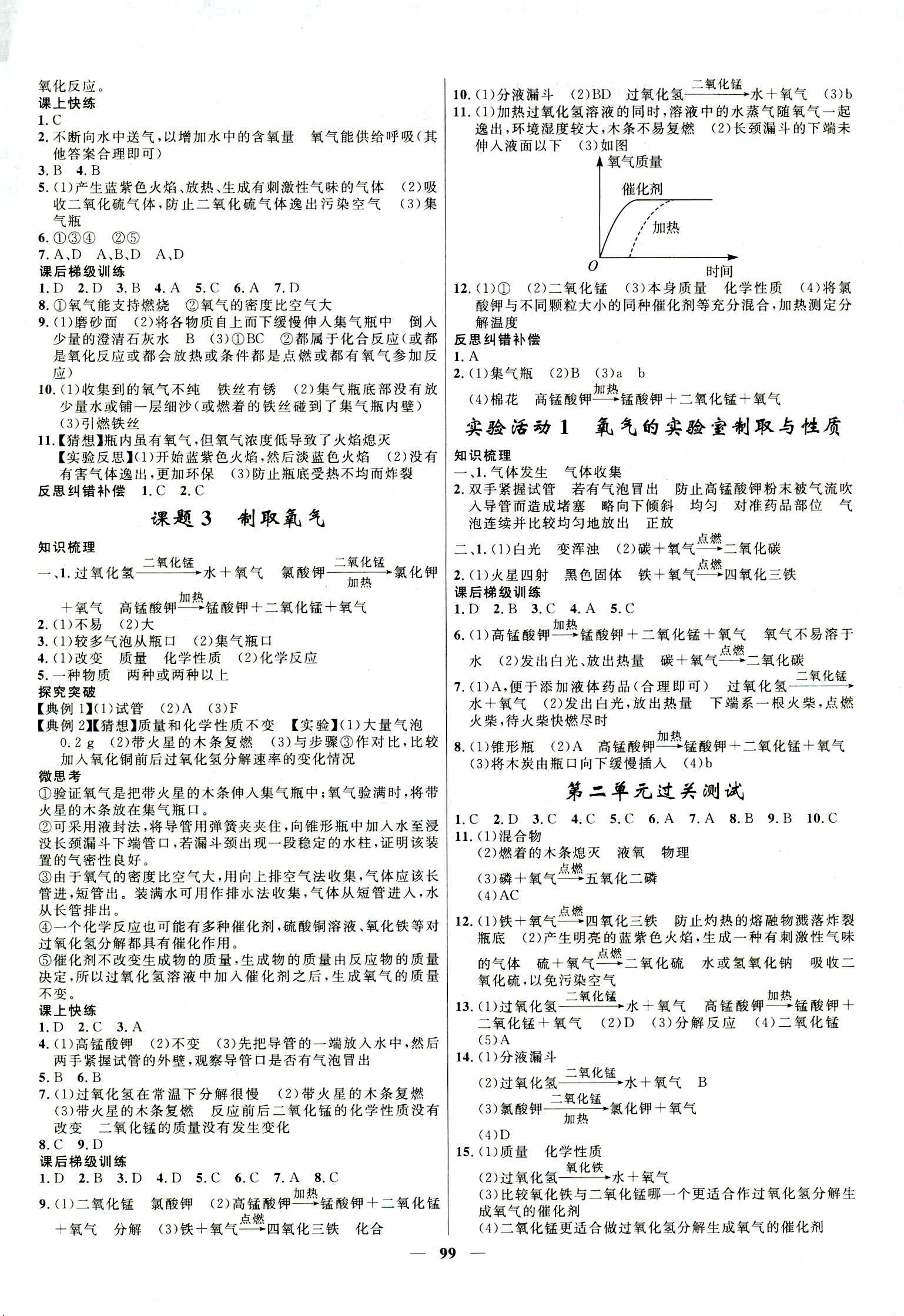 2018年夺冠百分百新导学课时练九年级化学上册人教版 第3页