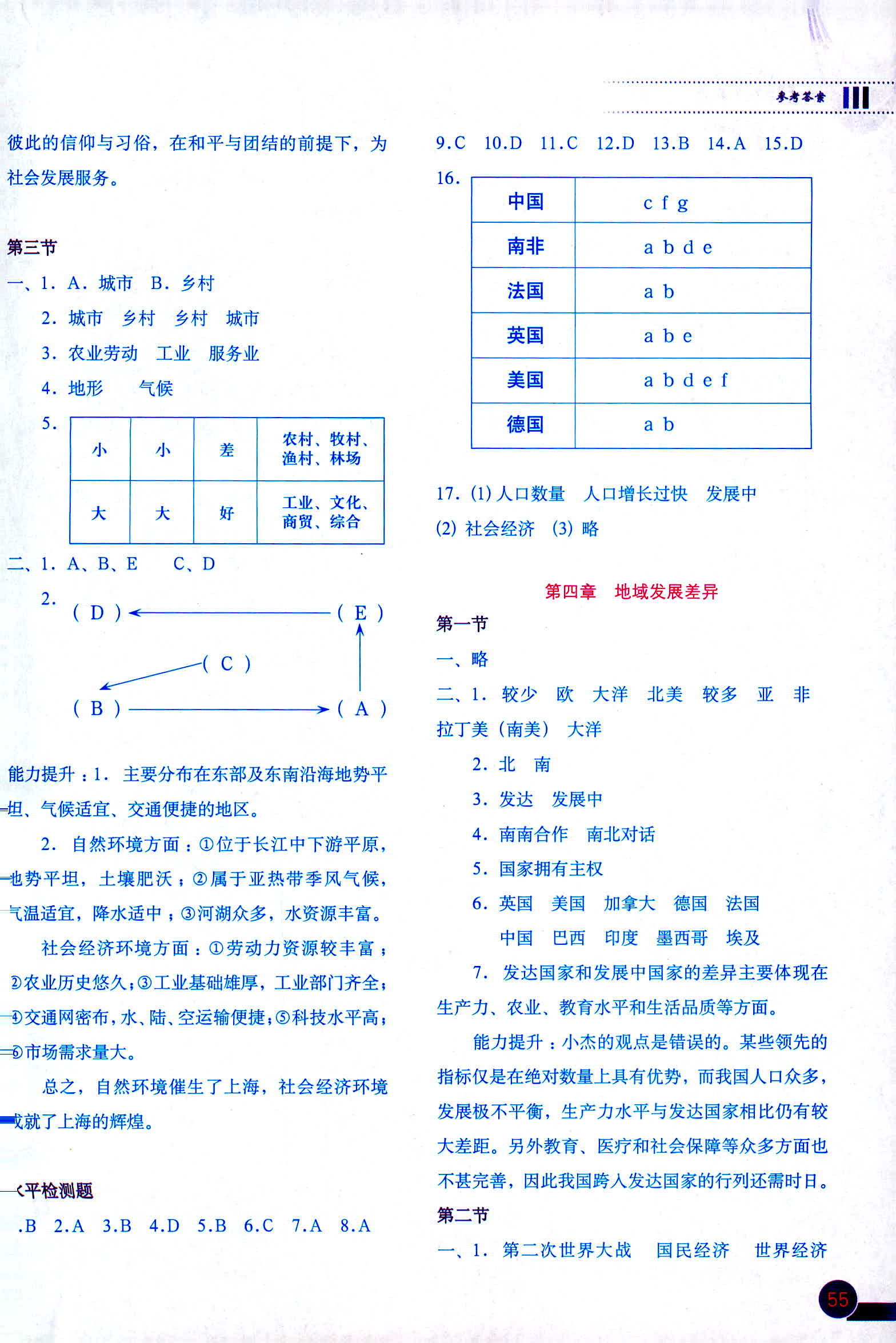 2018年地理填充图册八年级上册中图版中国地图出版社 第4页