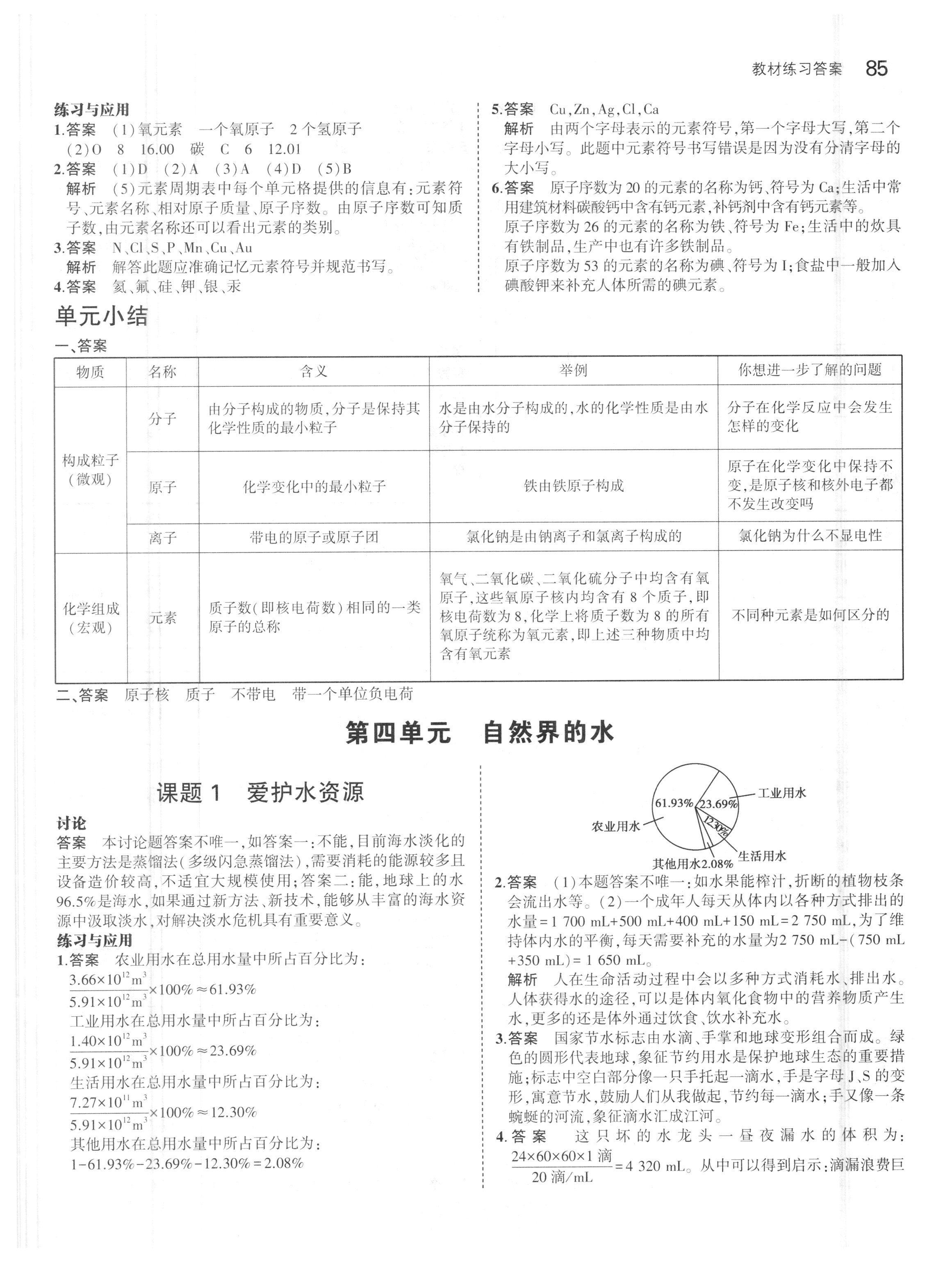 课本人教版九年级化学上册 第7页