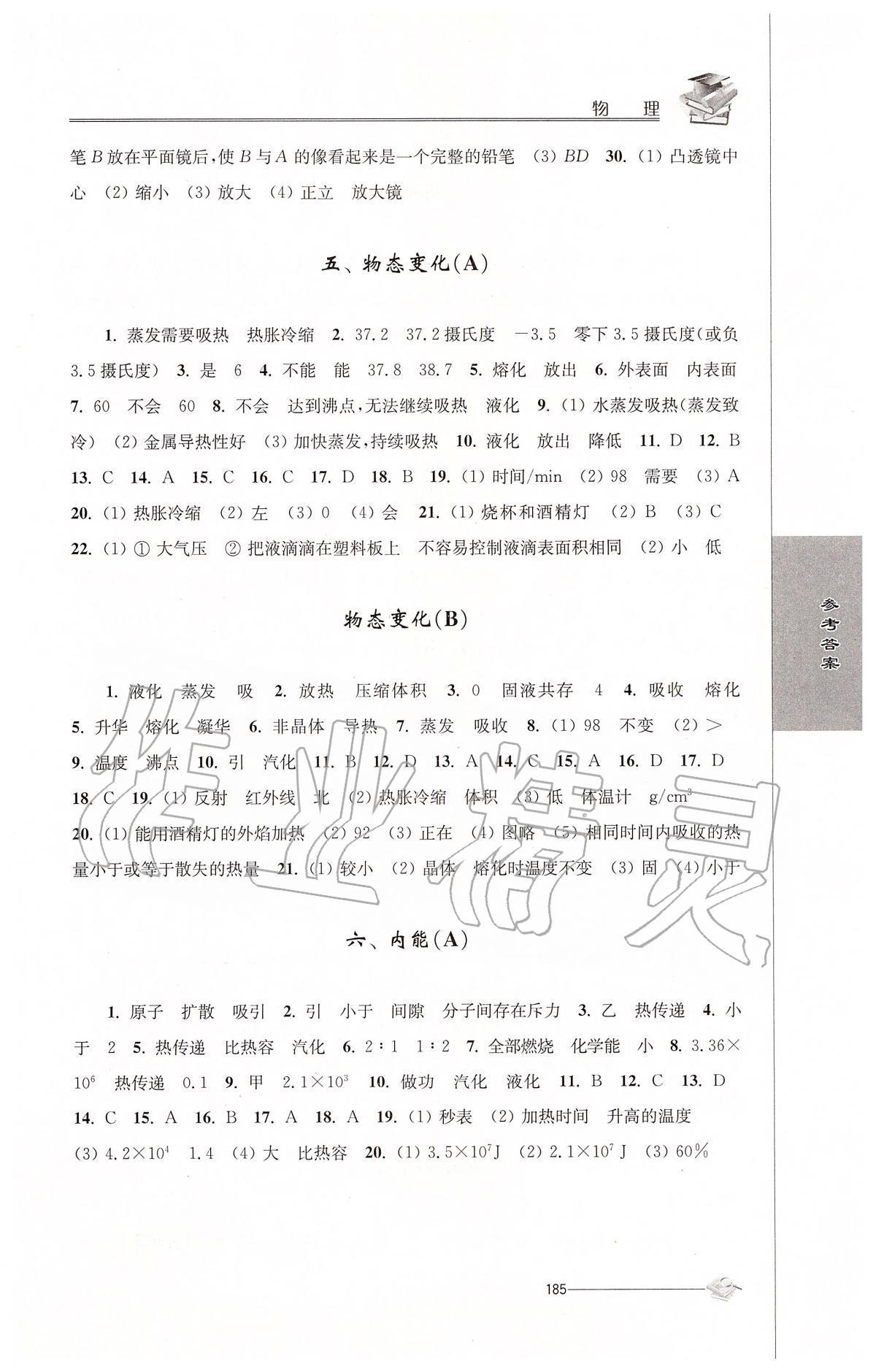 2020年初中復習與能力訓練物理 第3頁