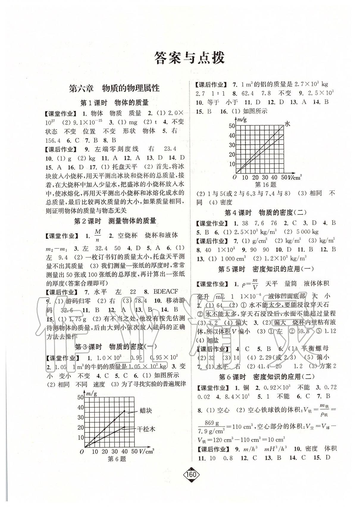 2020年轻松作业本八年级物理下册江苏版答案—青夏教育精英家教网