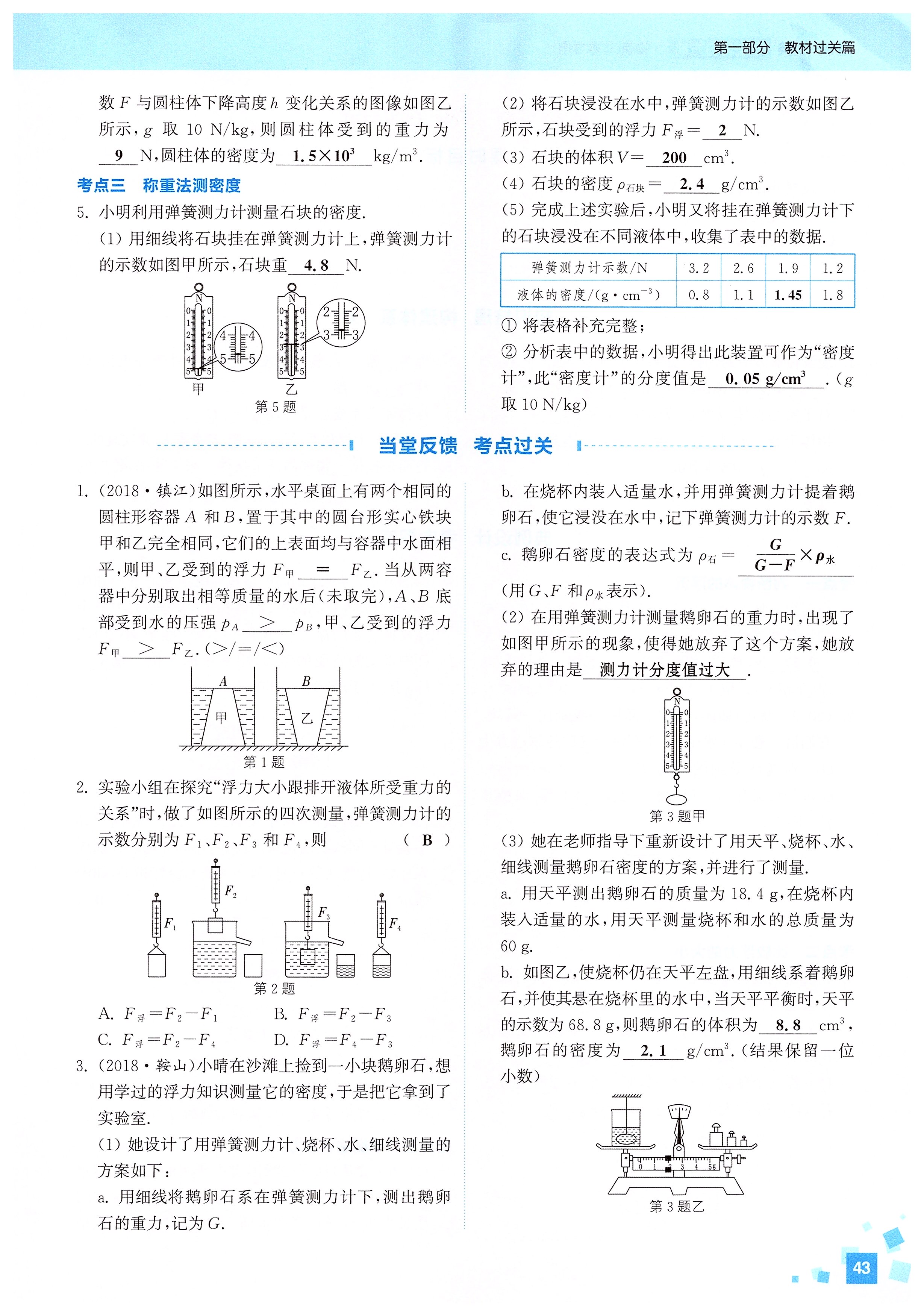 2020年通城1典中考复习方略物理江苏专版 第45页