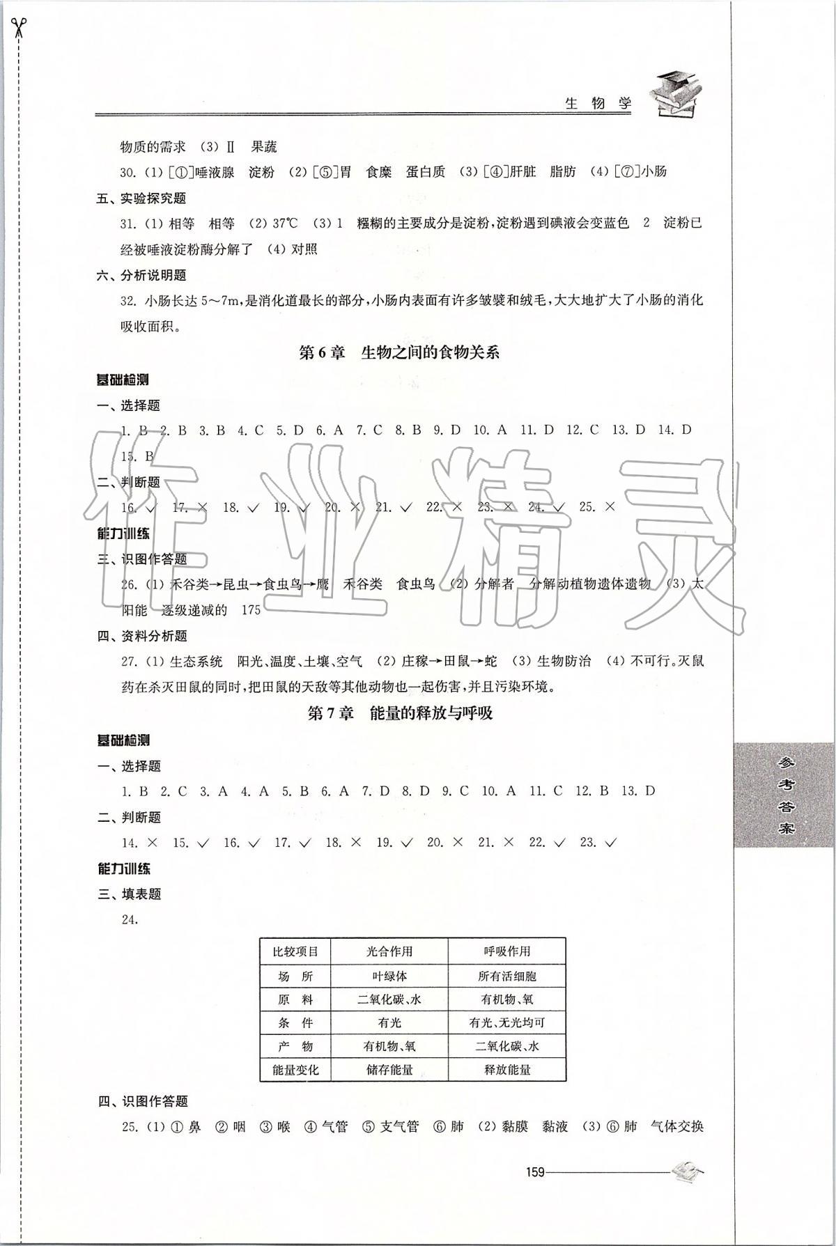 2020年初中復(fù)習(xí)與能力訓(xùn)練生物 第3頁