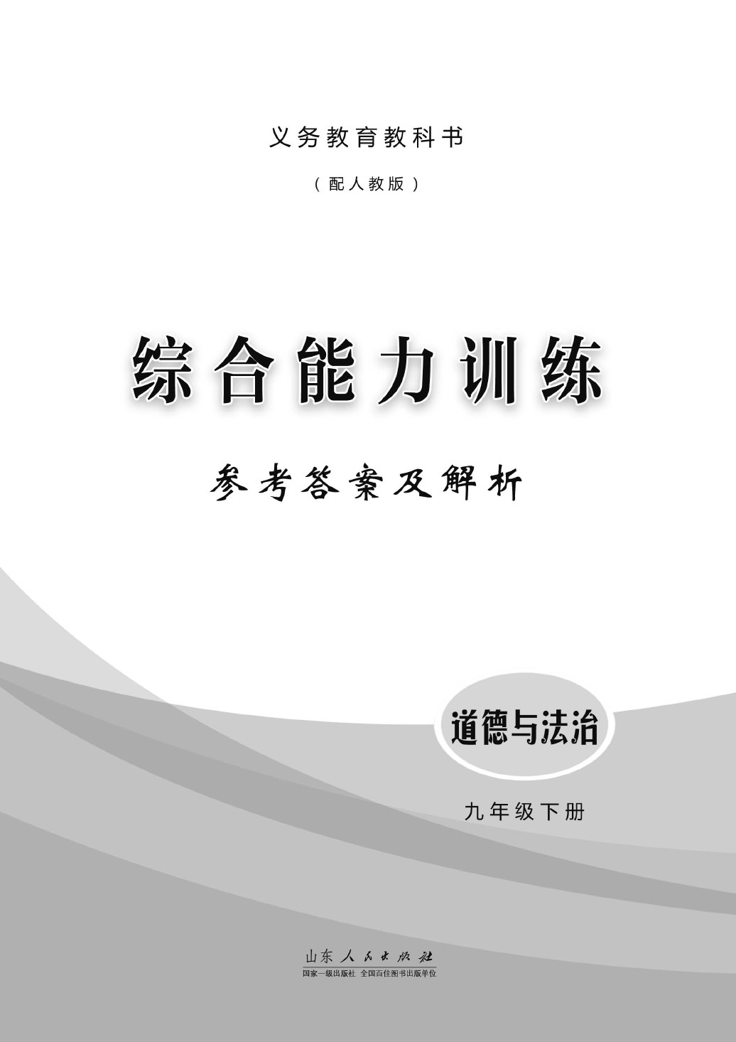 2020年綜合能力訓練九年級政治下冊人教版 第1頁