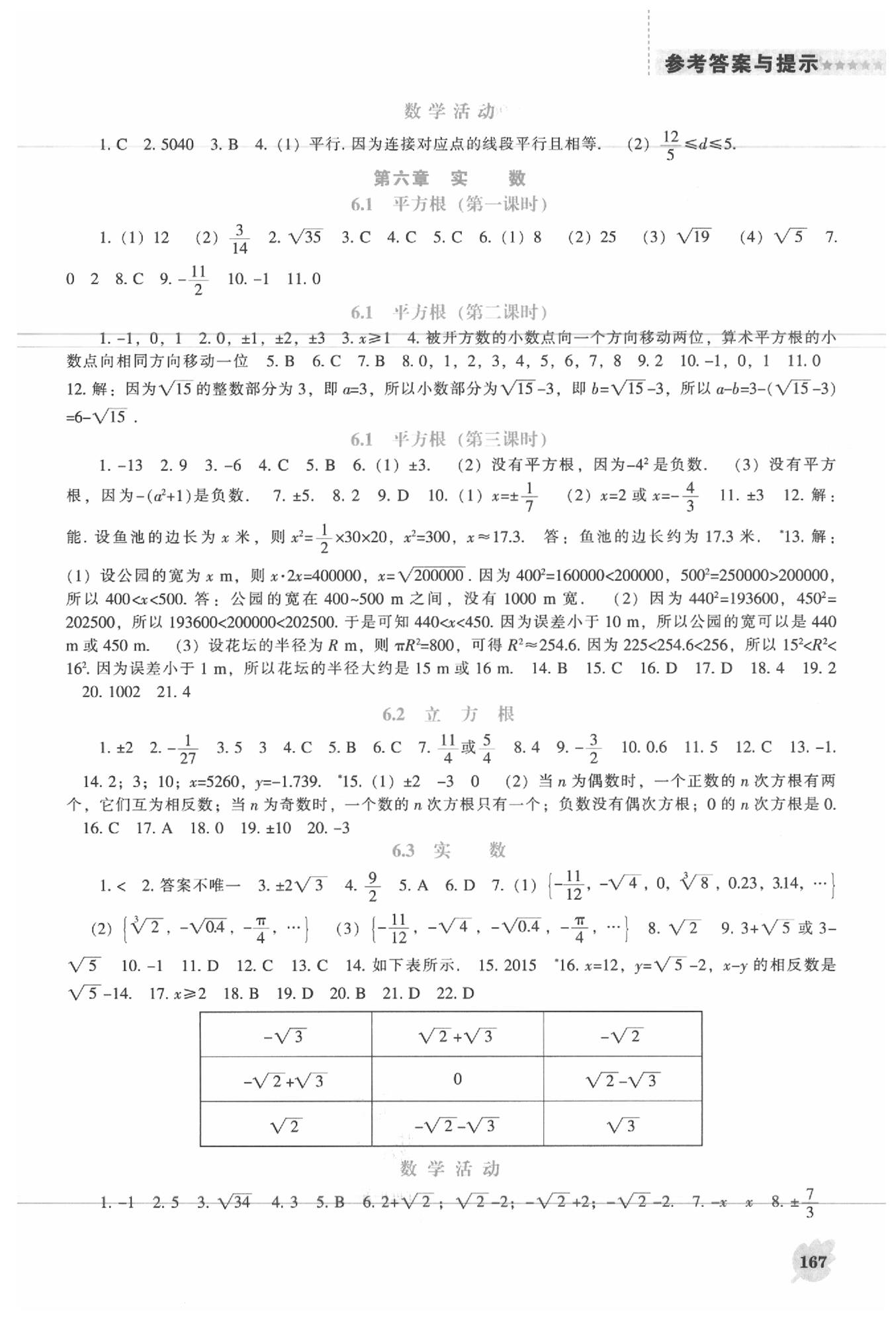 2020年新課程數(shù)學(xué)能力培養(yǎng)七年級下冊人教版 第3頁