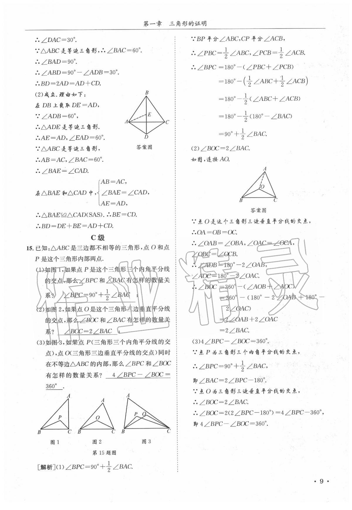 2020年蓉城学霸八年级数学下册北师大版 第13页