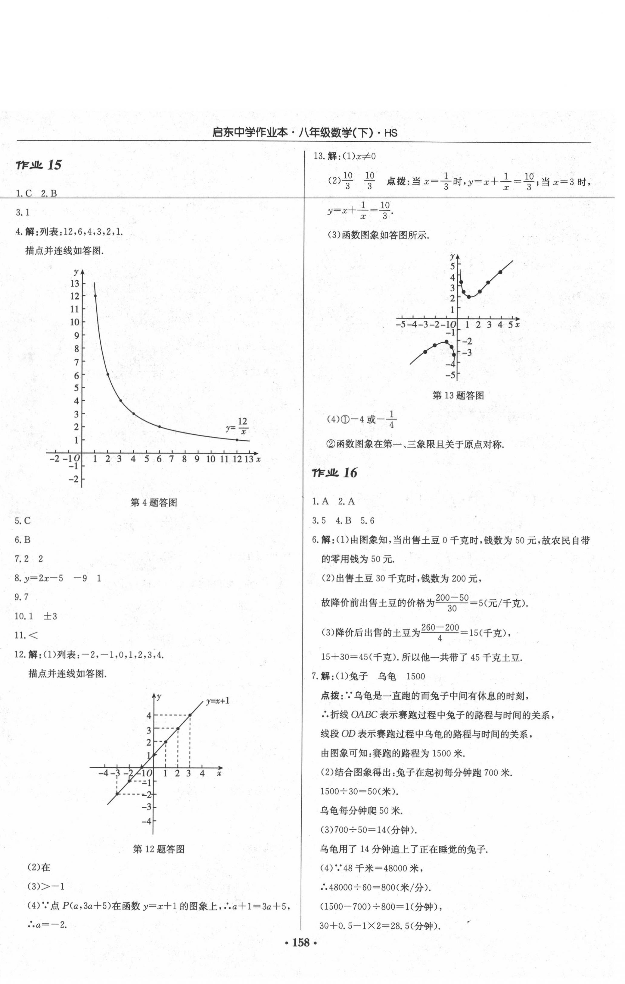 2020年啟東中學(xué)作業(yè)本八年級(jí)數(shù)學(xué)下冊(cè)華師大版 第8頁(yè)