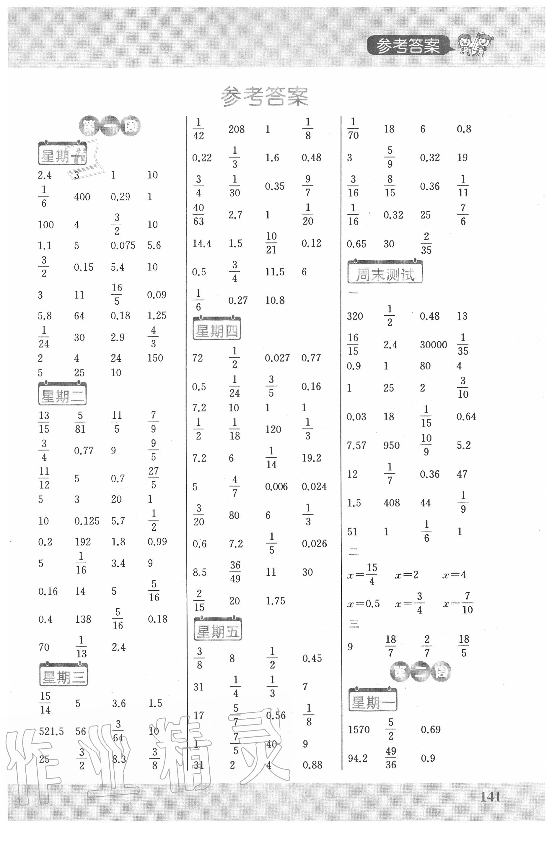 2020年小學(xué)數(shù)學(xué)計(jì)算超人六年級(jí)數(shù)學(xué)下冊(cè)蘇教版 第1頁(yè)