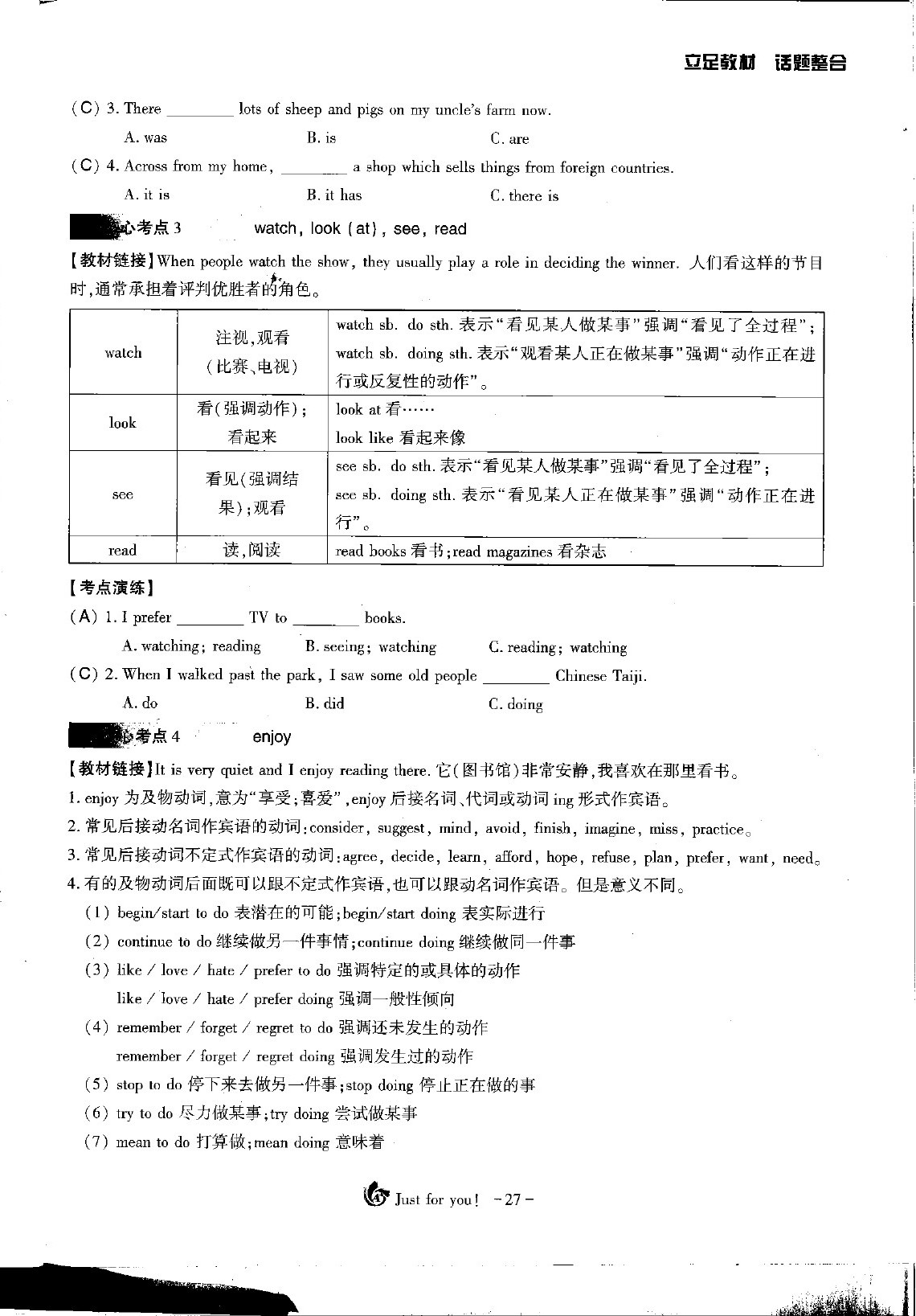 2020年优课堂给力A加英语话题复习 第14页