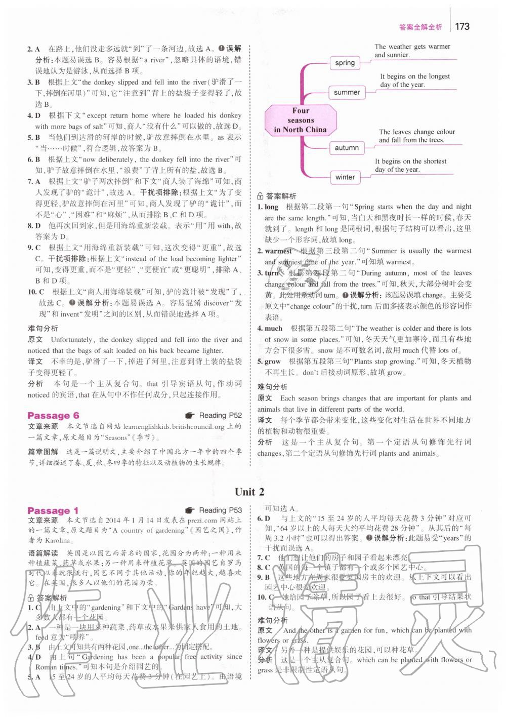 2020年53English中考英語完形填空與閱讀理解 第9頁