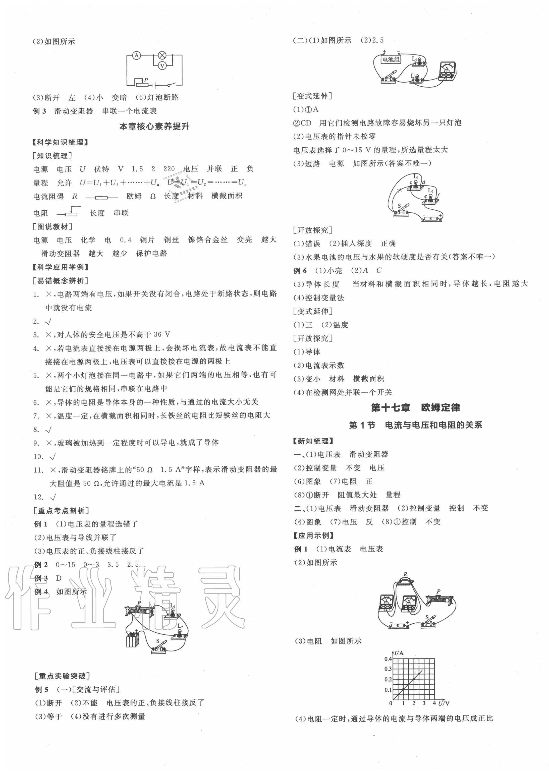 2020年全品學(xué)練考九年級(jí)物理全一冊(cè)上人教版 第5頁(yè)