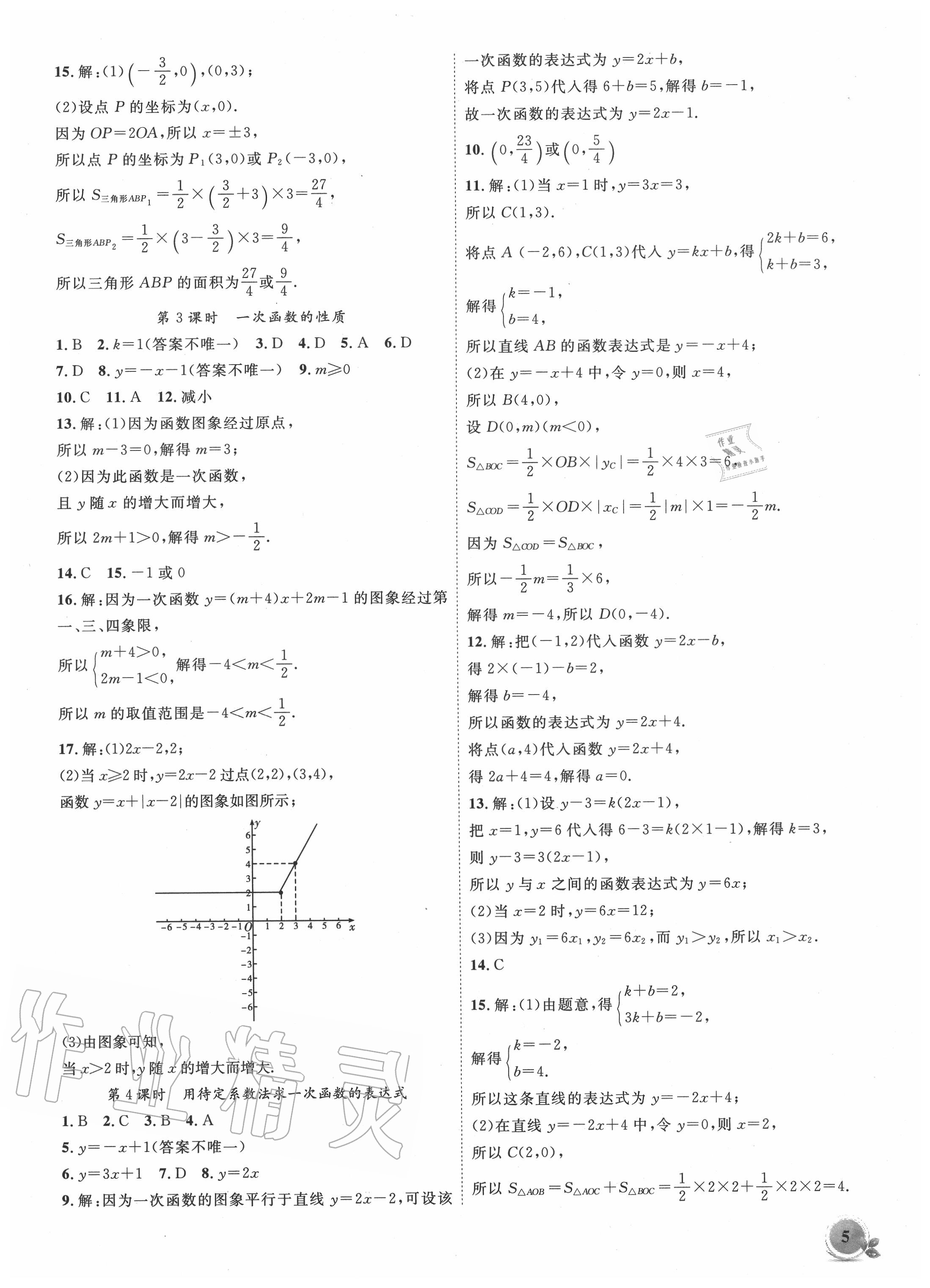 2020年創(chuàng)新課堂創(chuàng)新作業(yè)本八年級數(shù)學(xué)上冊滬科版 第5頁