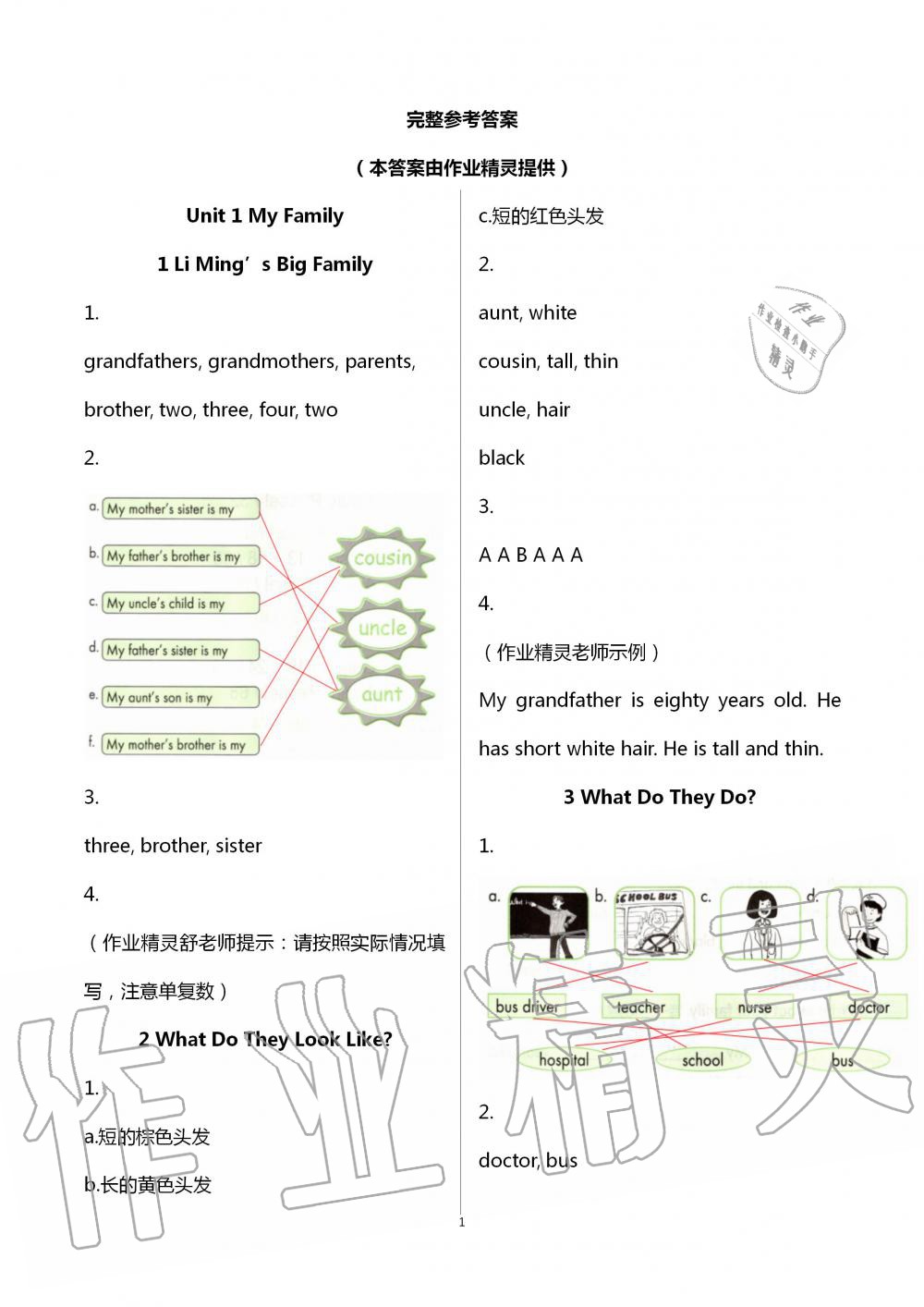 2020年英語配套練習(xí)與檢測五年級上冊冀教版 第1頁