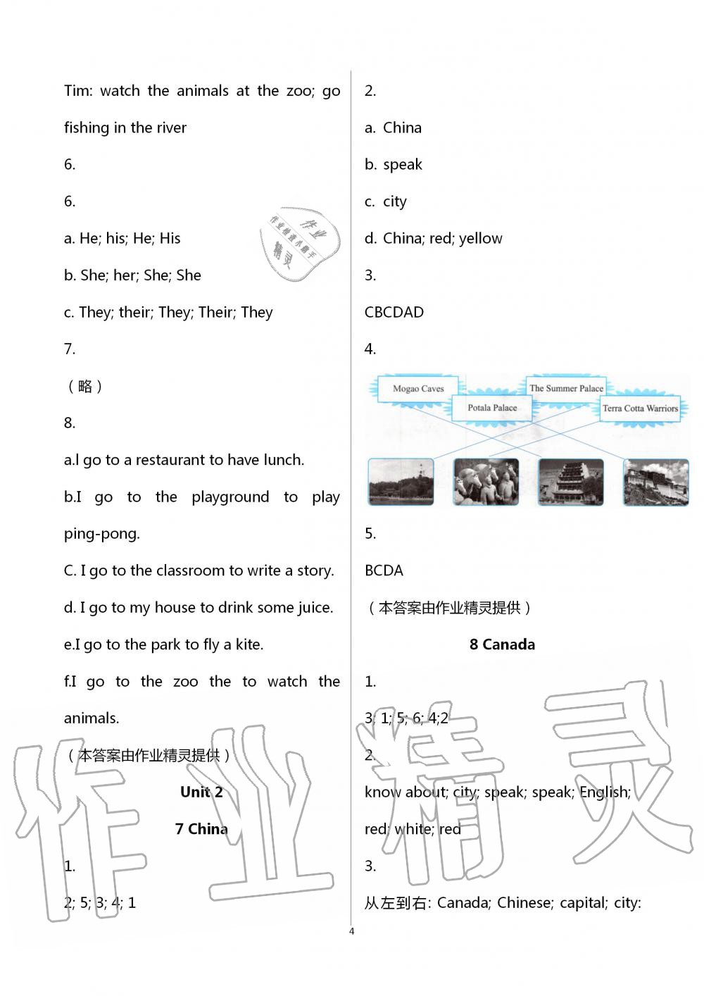 2020年同步練習(xí)冊五年級(jí)英語上冊冀教版河北教育出版社 第4頁