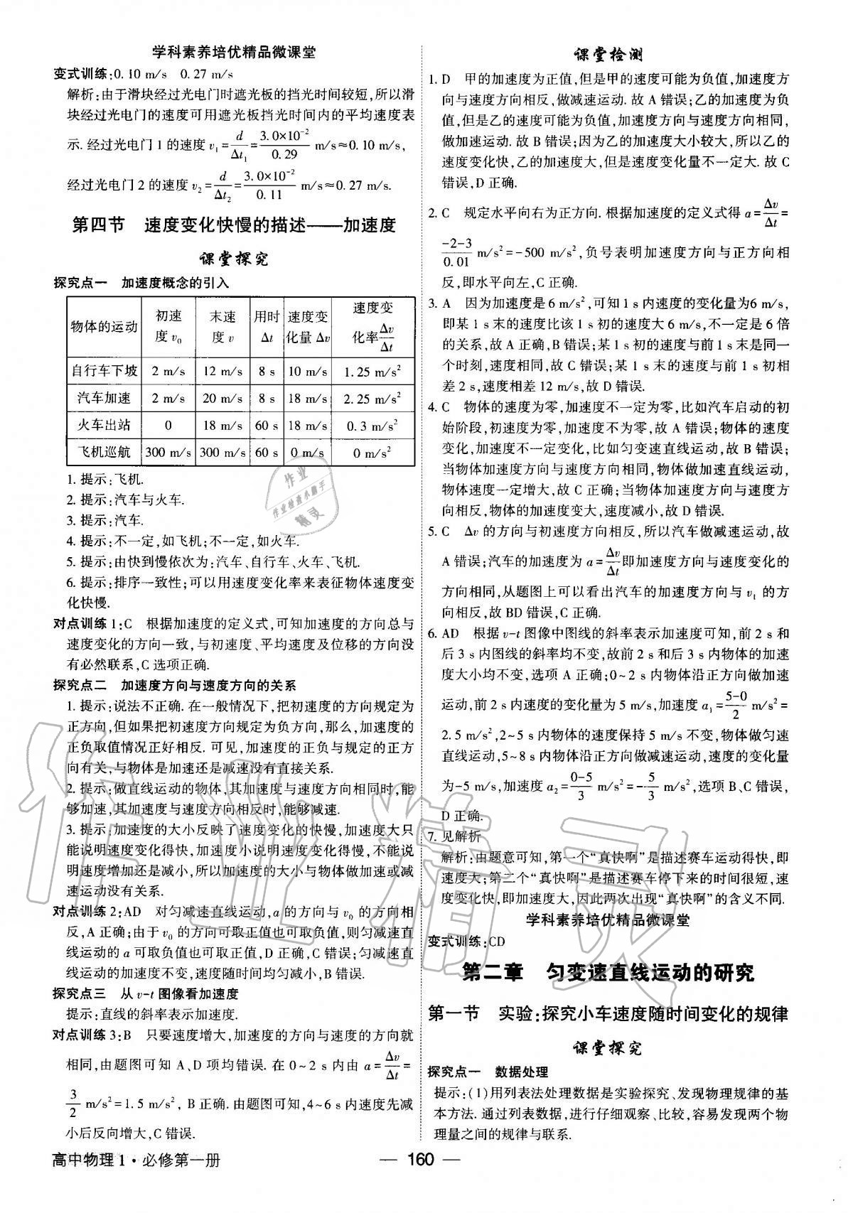 2020年红对勾讲与练高中物理必修第一册人教版 第4页