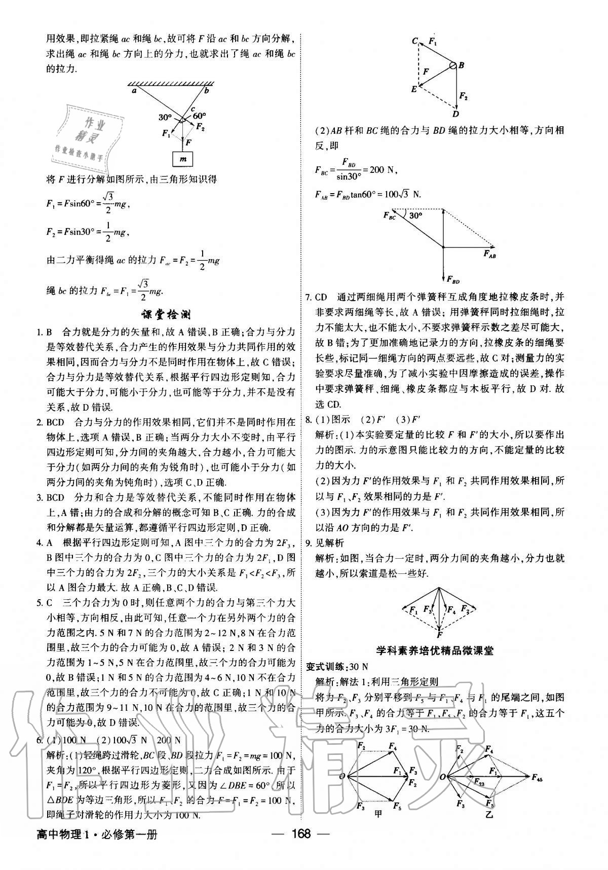 2020年红对勾讲与练高中物理必修第一册人教版 第12页