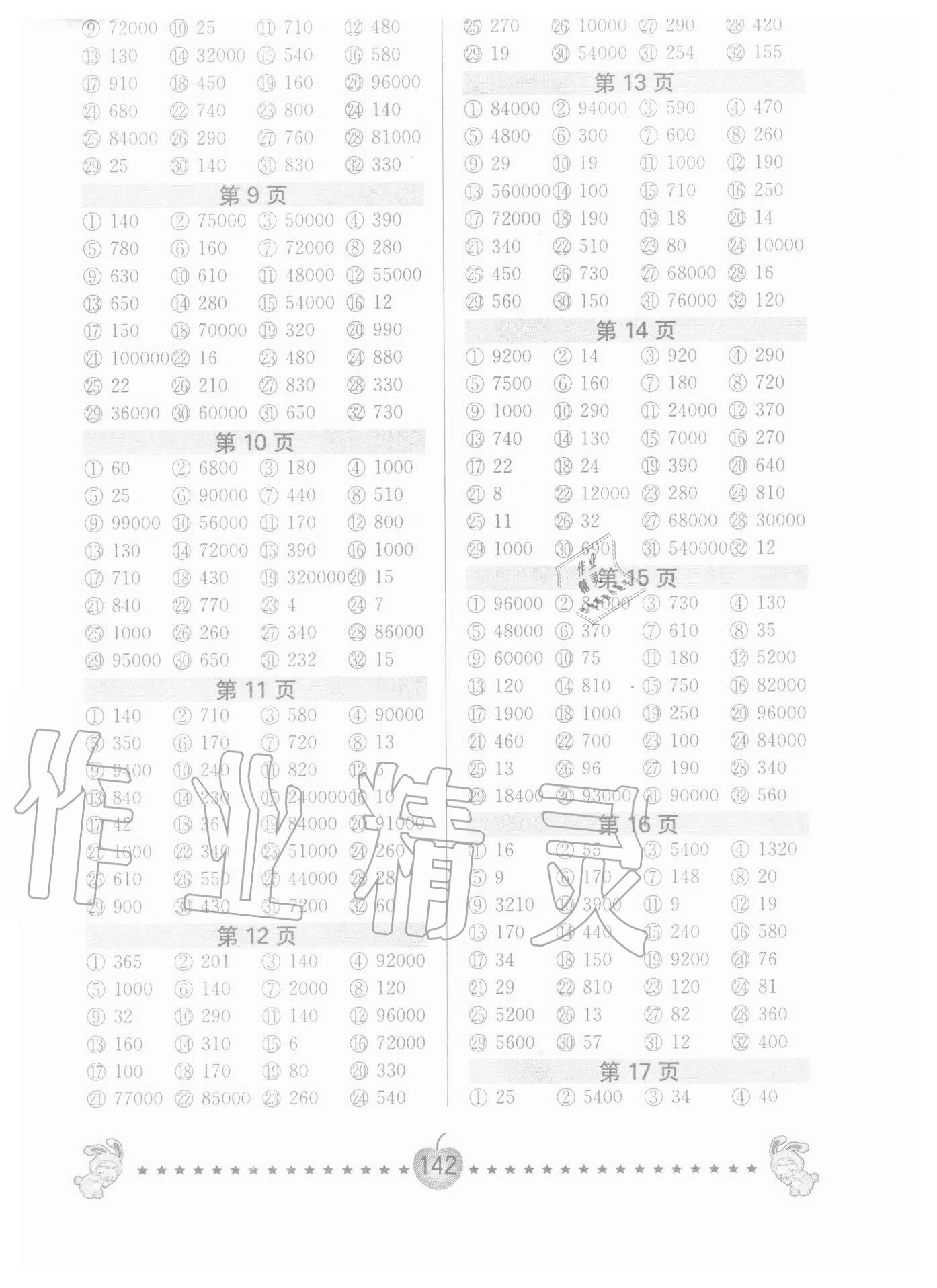 2020年超能學(xué)典口算題卡五年級(jí)上冊(cè)江蘇版 第2頁(yè)