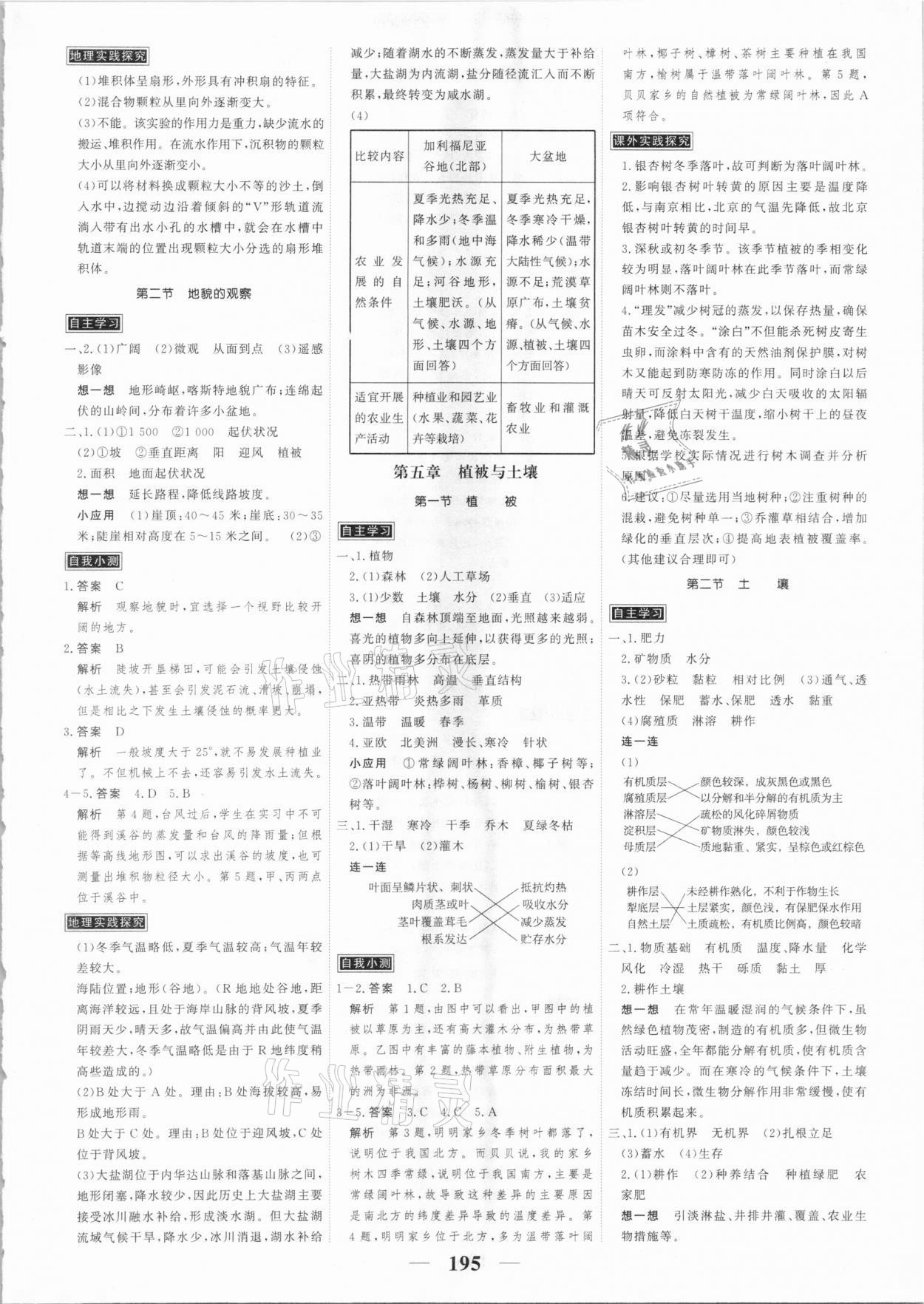 2020年高考調(diào)研衡水重點(diǎn)中學(xué)新教材同步學(xué)案地理必修第一冊(cè) 第5頁