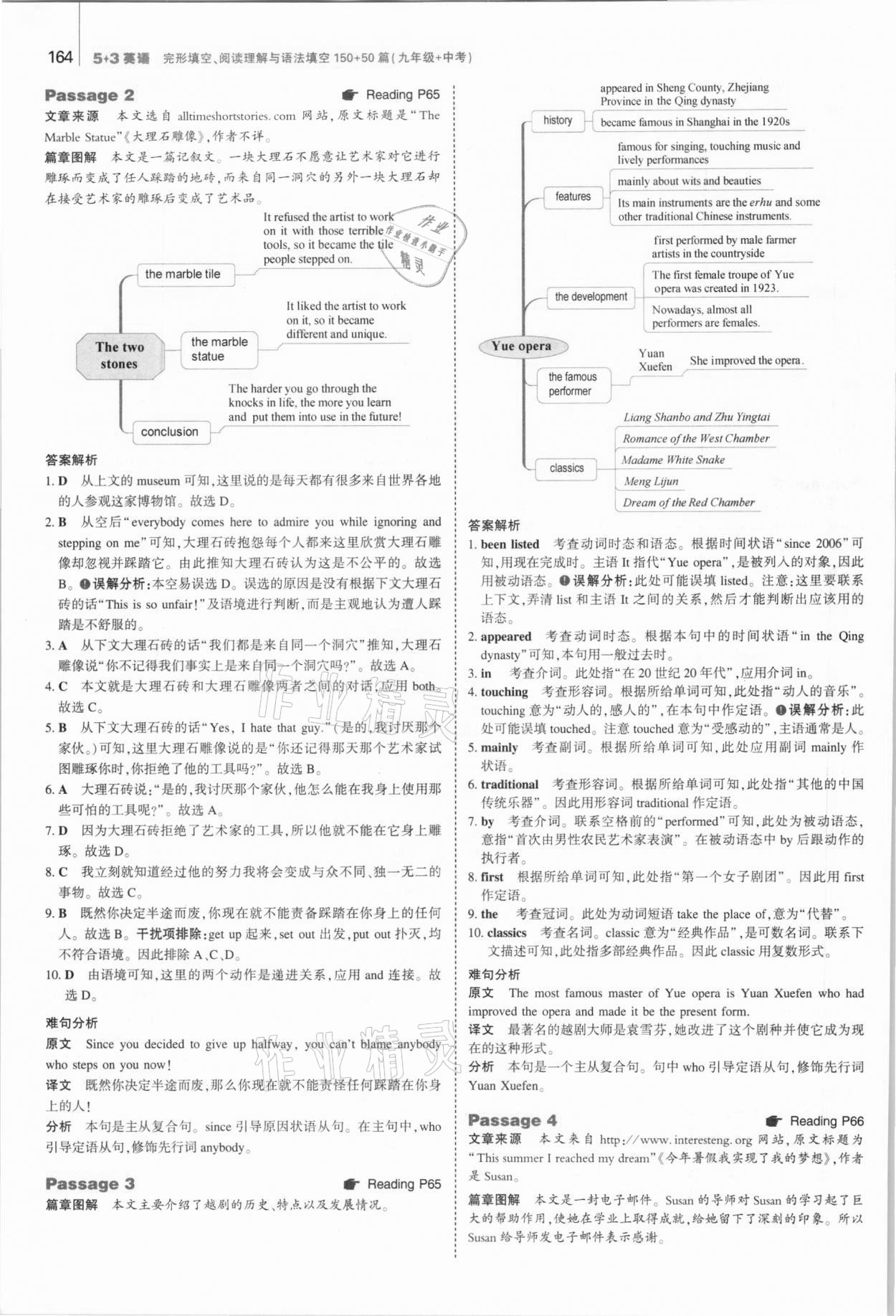 2020年53English九年級加中考人教版 參考答案第20頁