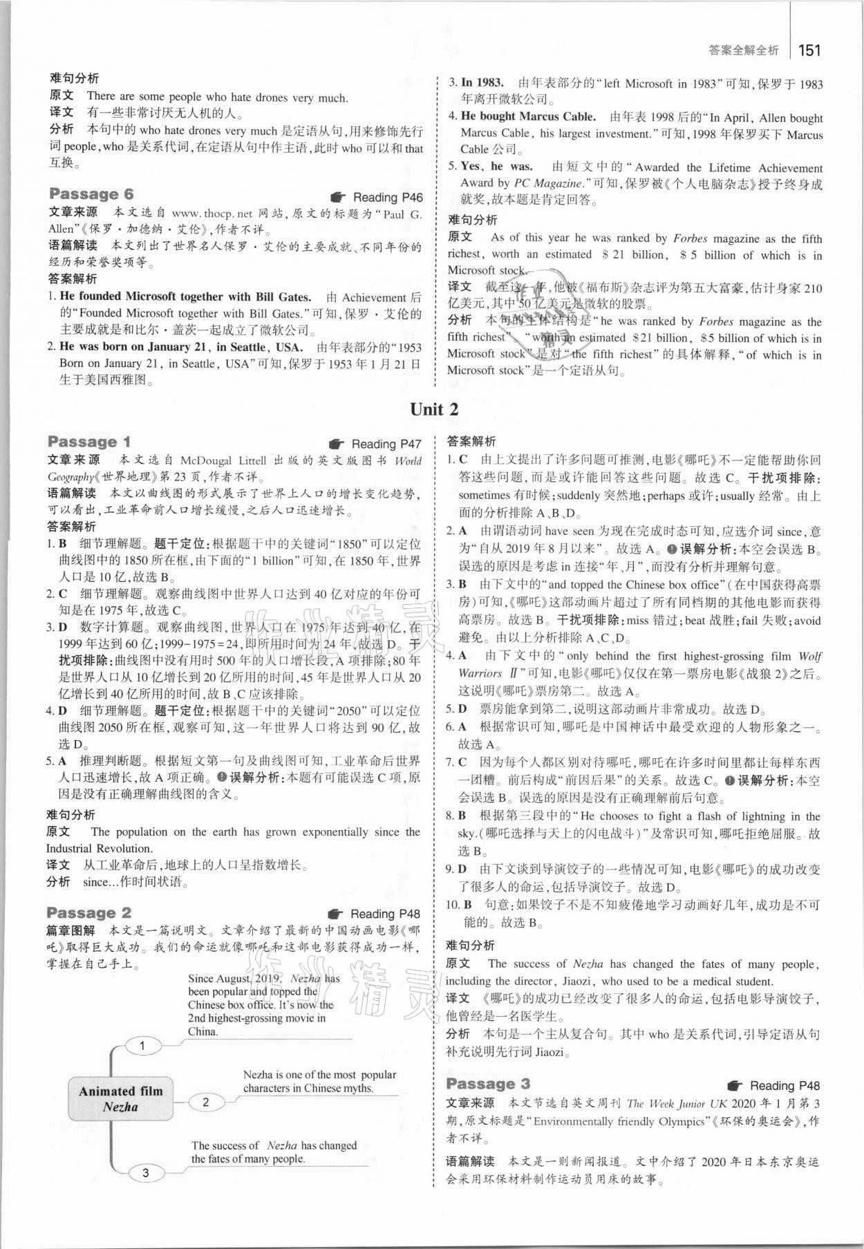 2020年53English九年級(jí)加中考人教版 參考答案第7頁