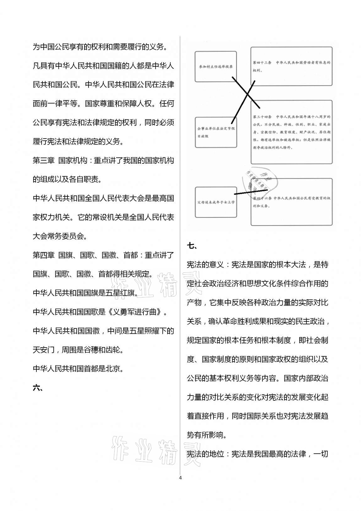 2020年小學(xué)生學(xué)習(xí)實(shí)踐園地六年級(jí)道德與法治上冊(cè)人教版 第4頁(yè)