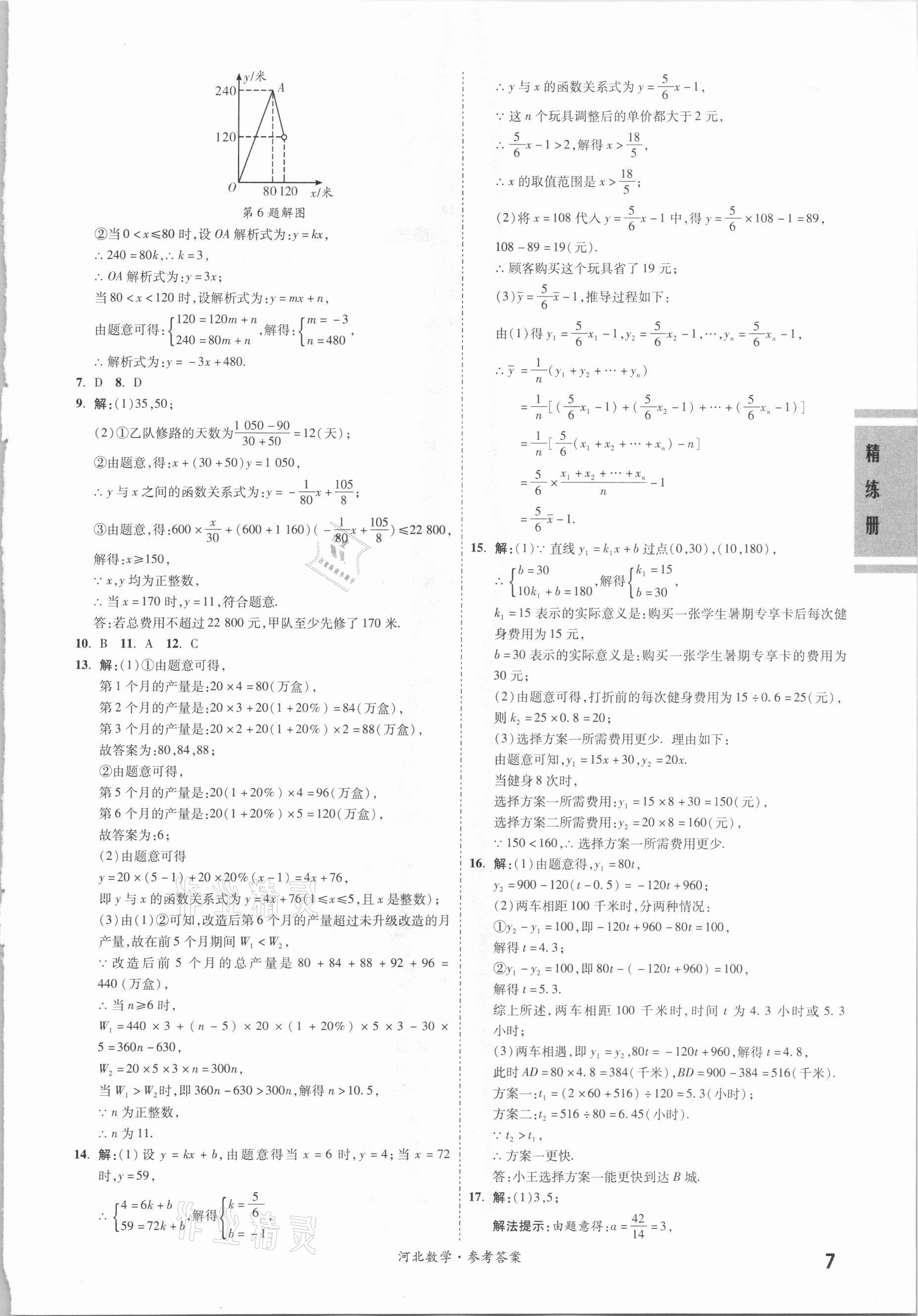 2021年一战成名考前新方案数学河北专用 第7页