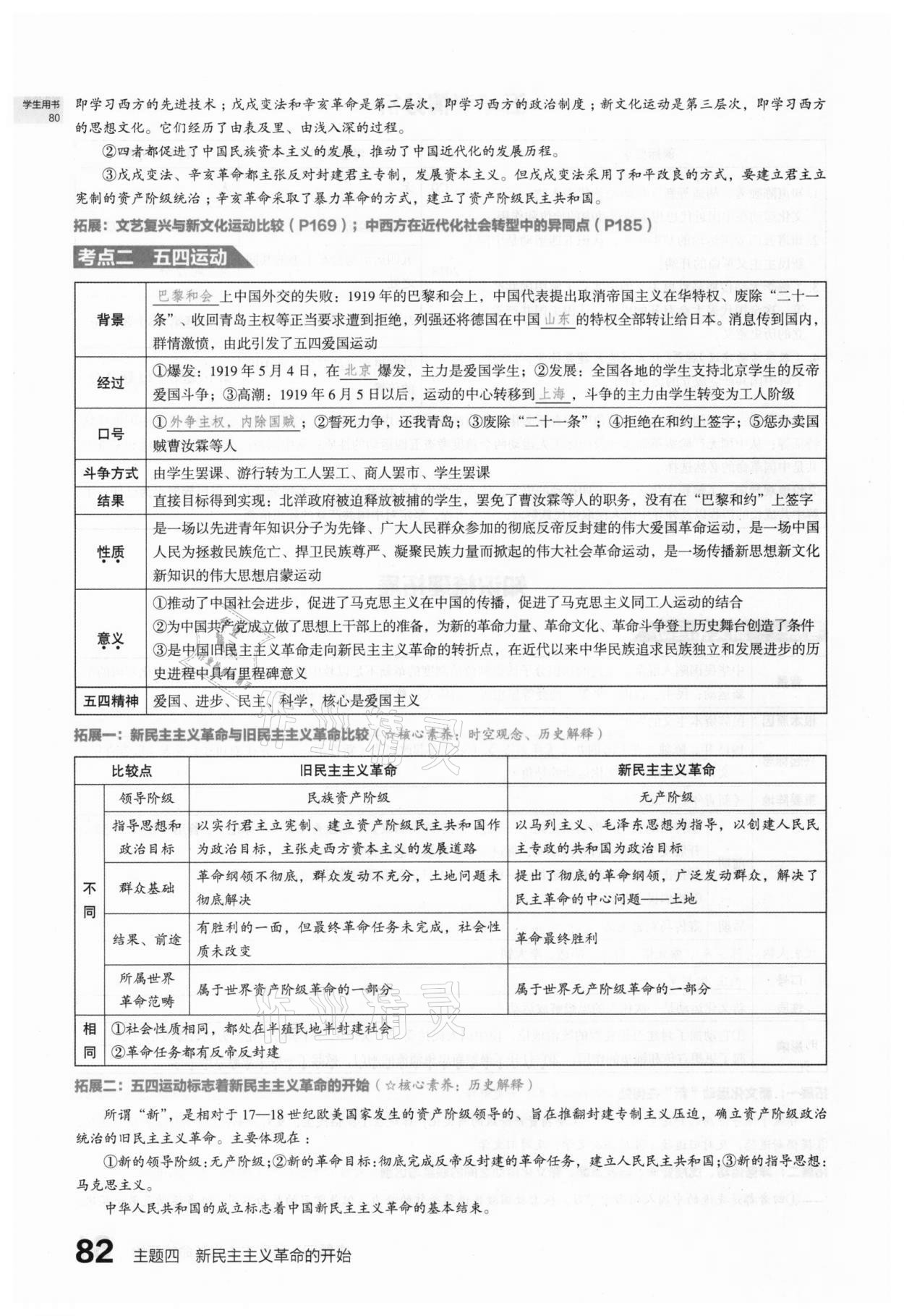 2021年滚动迁移中考总复习历史山西专版 第82页