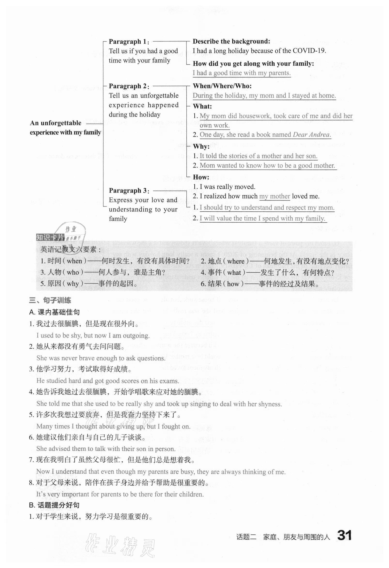 2021年滚动迁移中考总复习英语山西专版 第31页