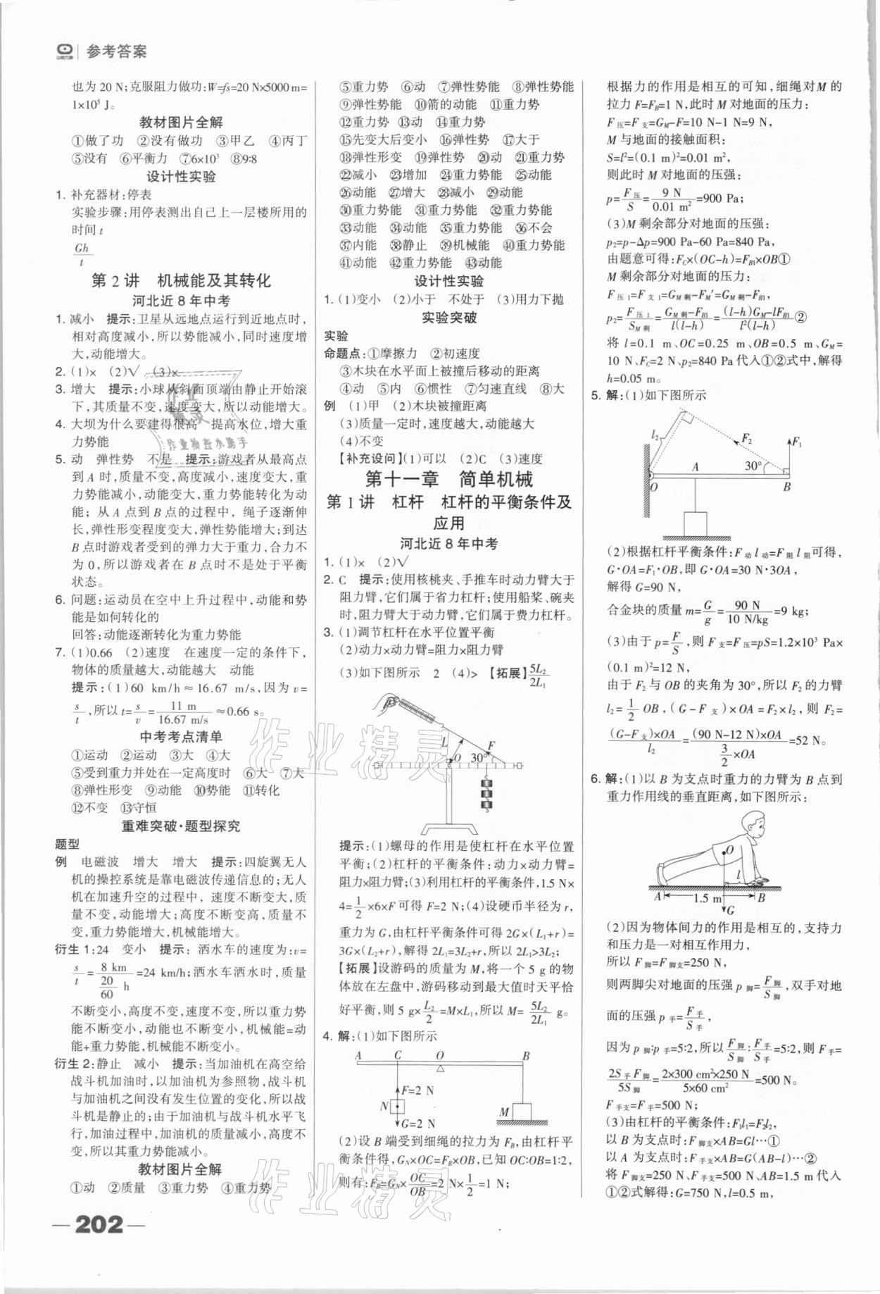 2021年河北中考总动员物理 第14页