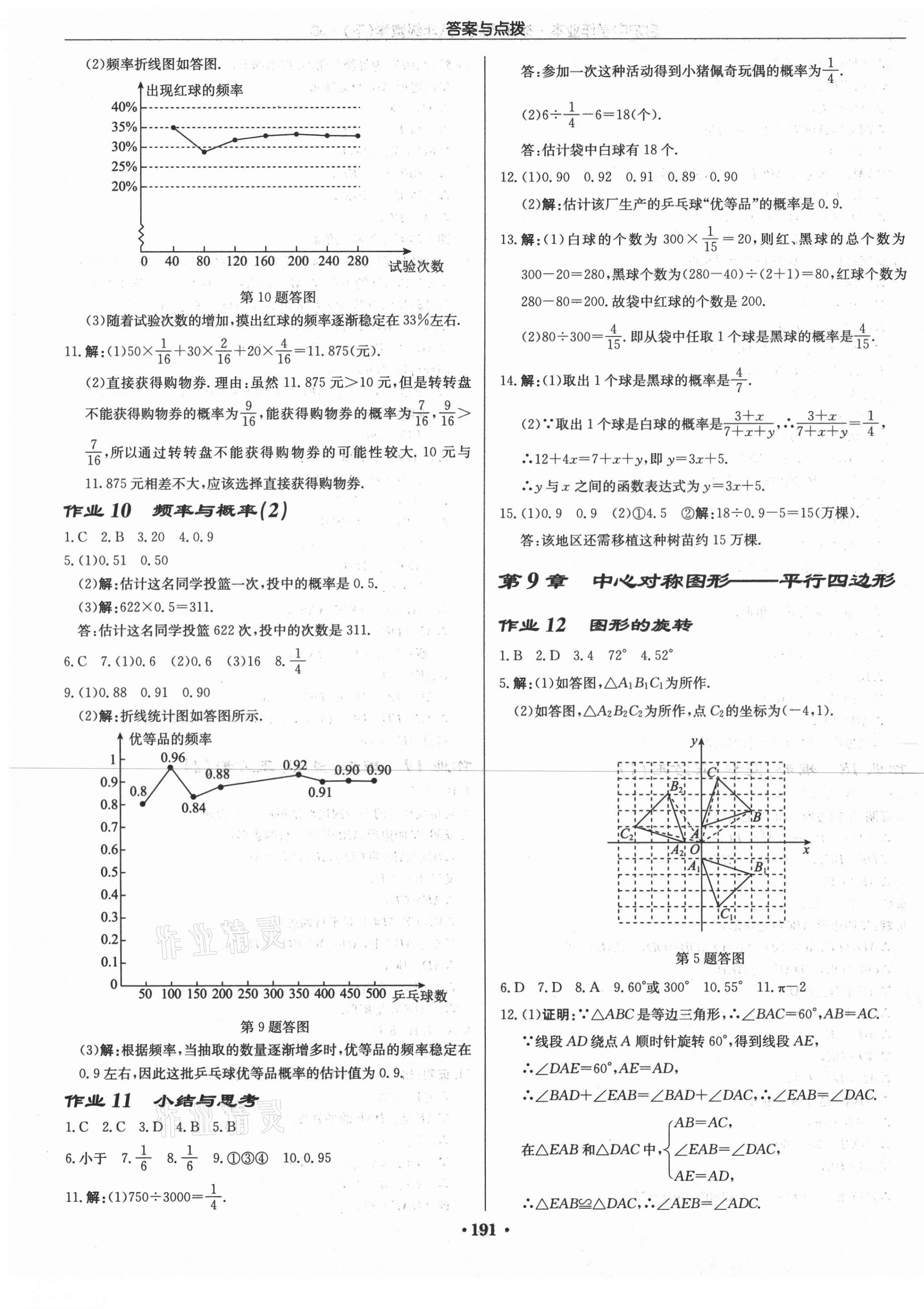 2021年啟東中學(xué)作業(yè)本八年級(jí)數(shù)學(xué)下冊江蘇版徐州專版 第5頁