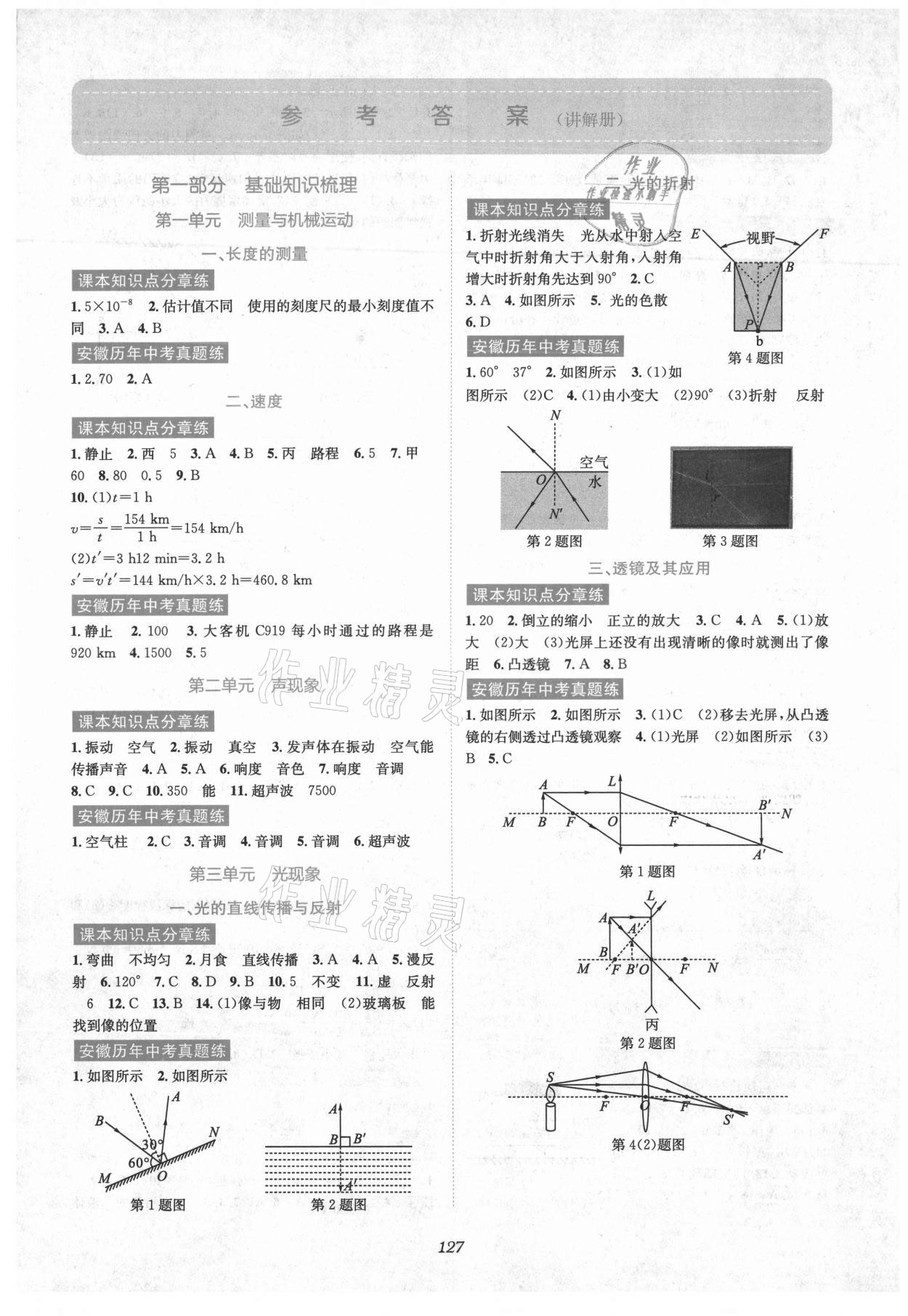 2021年初中畢業(yè)班系統(tǒng)總復(fù)習(xí)物理 第1頁