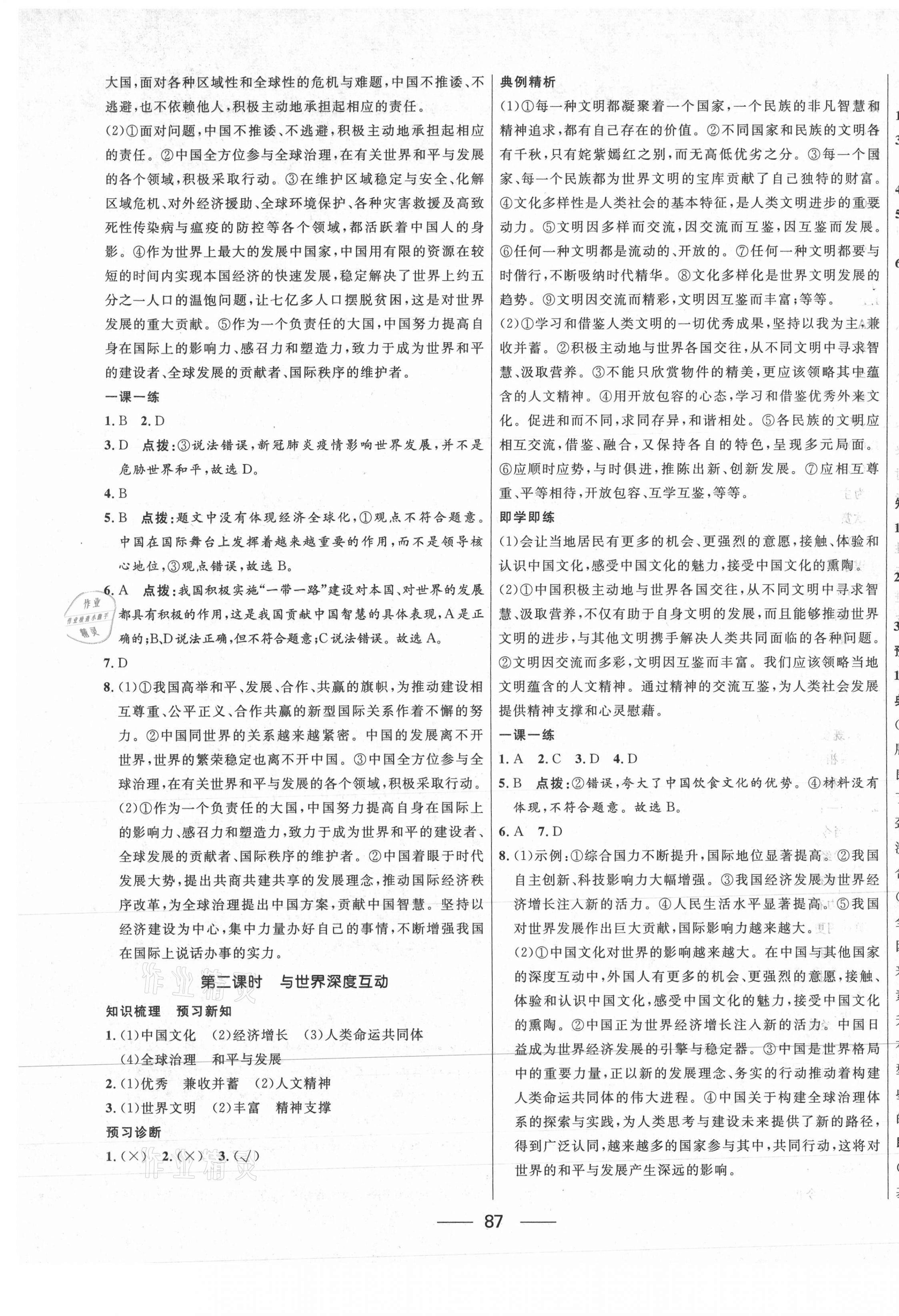 2021年奪冠百分百新導(dǎo)學(xué)課時(shí)練九年級道德與法治下冊人教版 第5頁