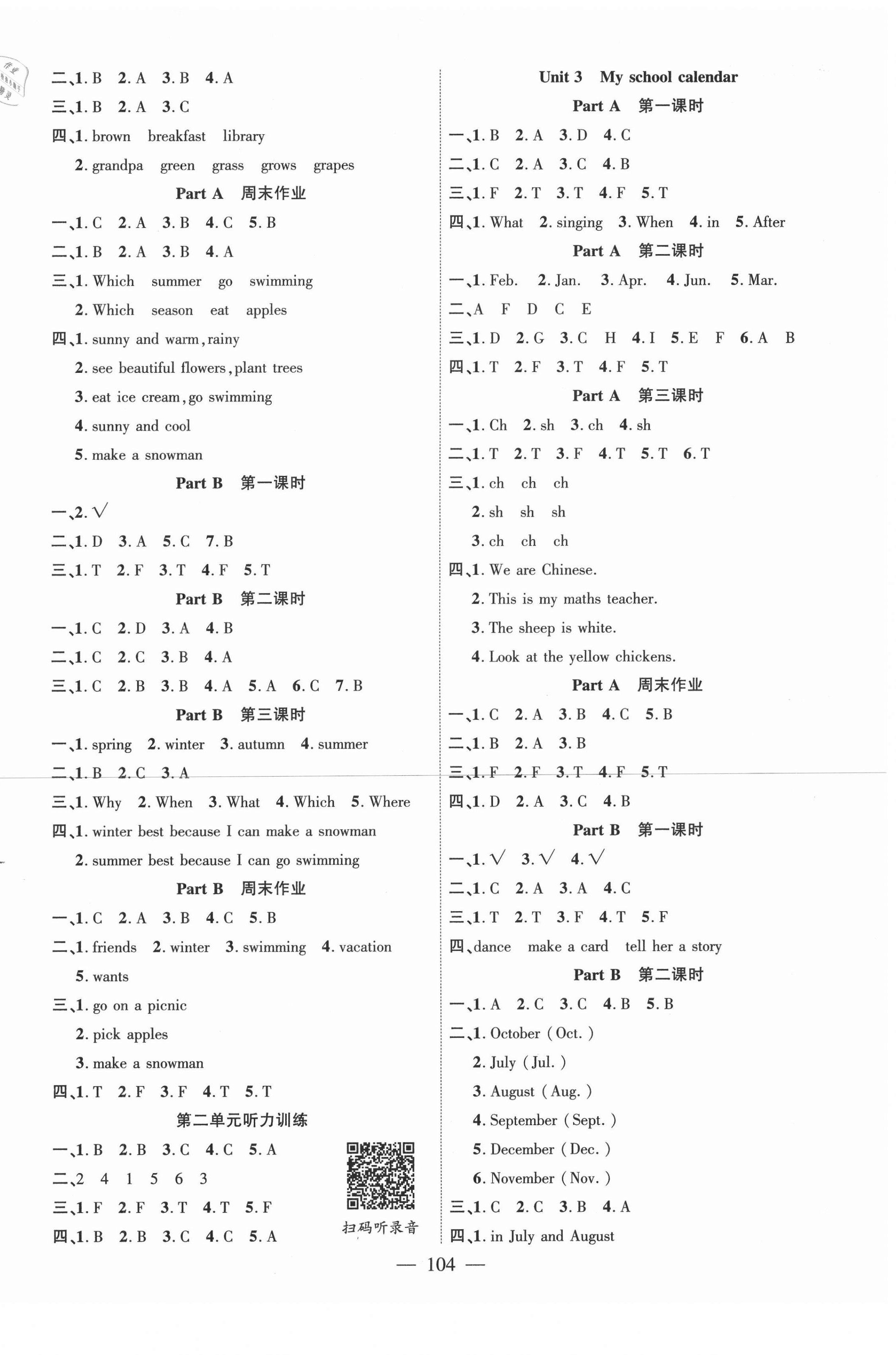 2021年課時(shí)掌控五年級(jí)英語(yǔ)下冊(cè)人教PEP版 第2頁(yè)