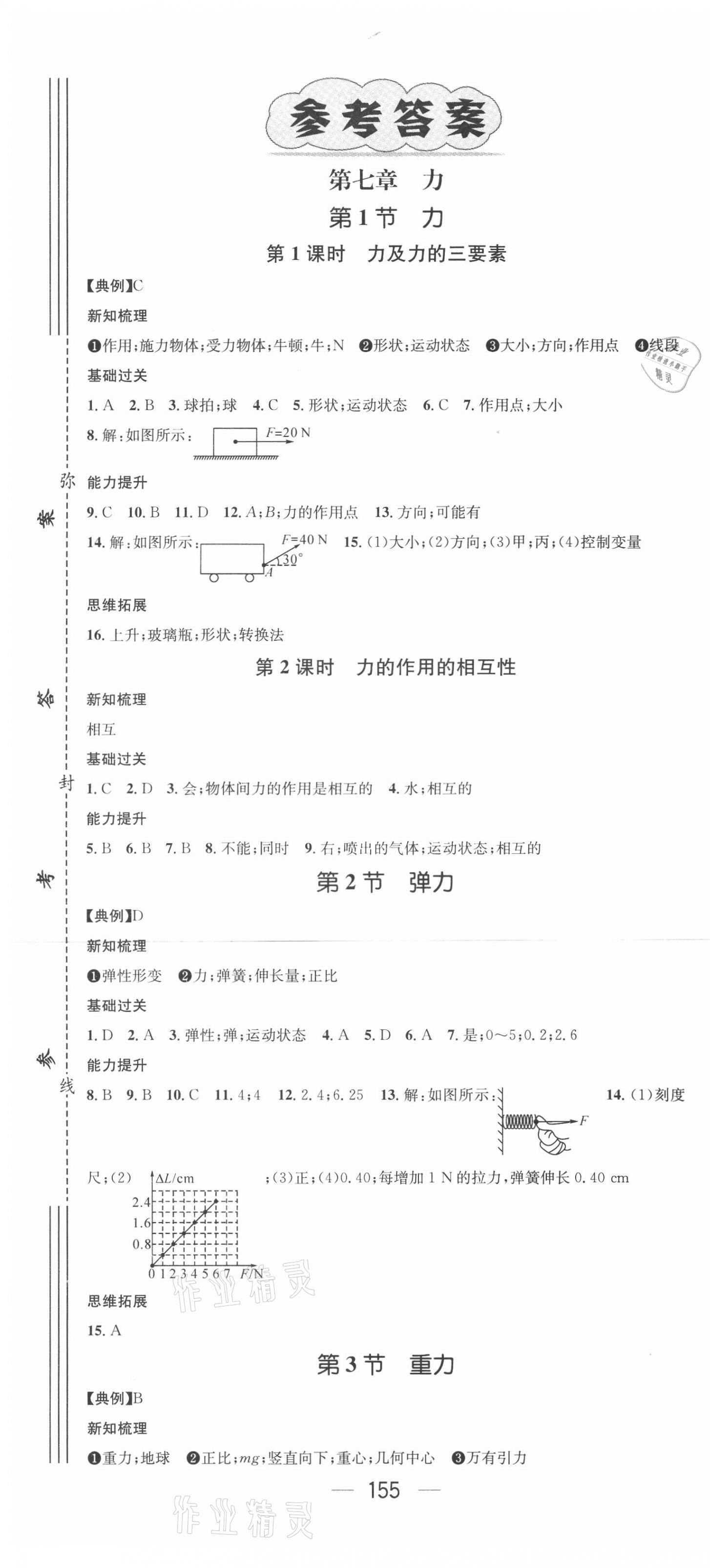 2021年名师测控八年级物理下册人教版云南专版 第1页