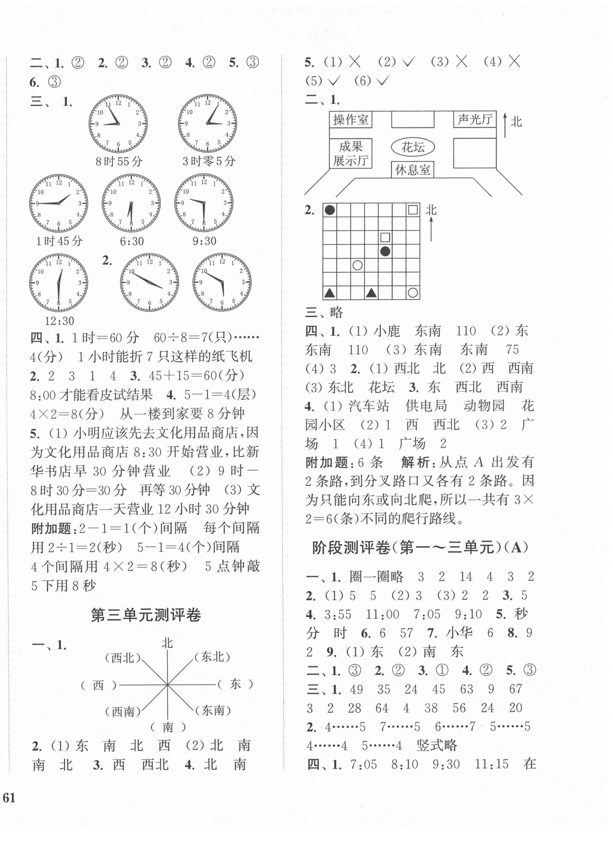 2021年通城學(xué)典小學(xué)全程測(cè)評(píng)卷二年級(jí)數(shù)學(xué)下冊(cè)蘇教版江蘇專用 第2頁(yè)