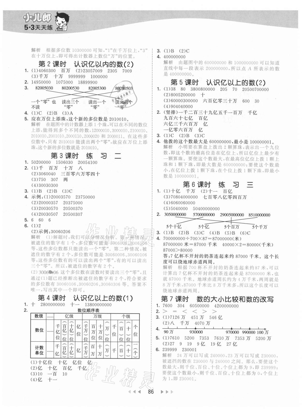 2021年53天天練小學數(shù)學四年級下冊蘇教版 第2頁