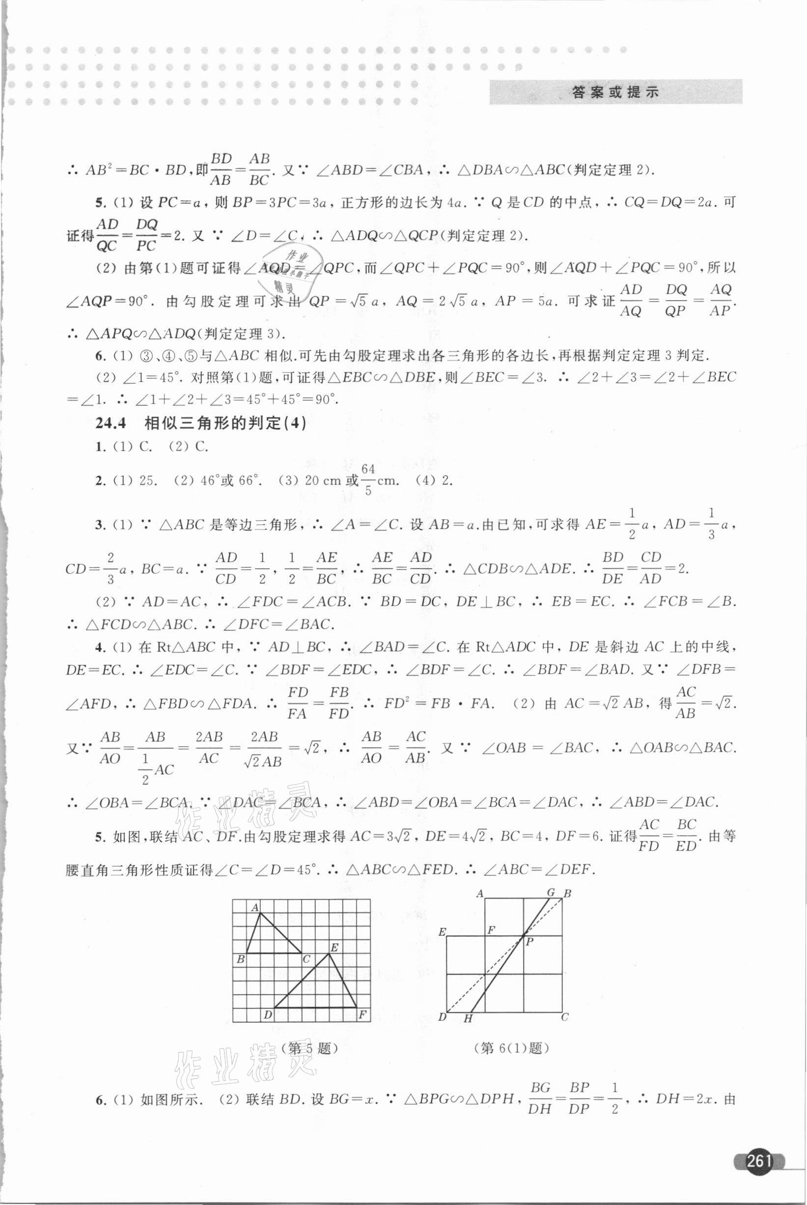 2020年數(shù)學(xué)精練與博覽九年級第一學(xué)期滬教版 第9頁