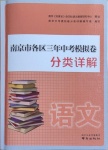 2021年南京市各区三年中考模拟卷分类详解语文