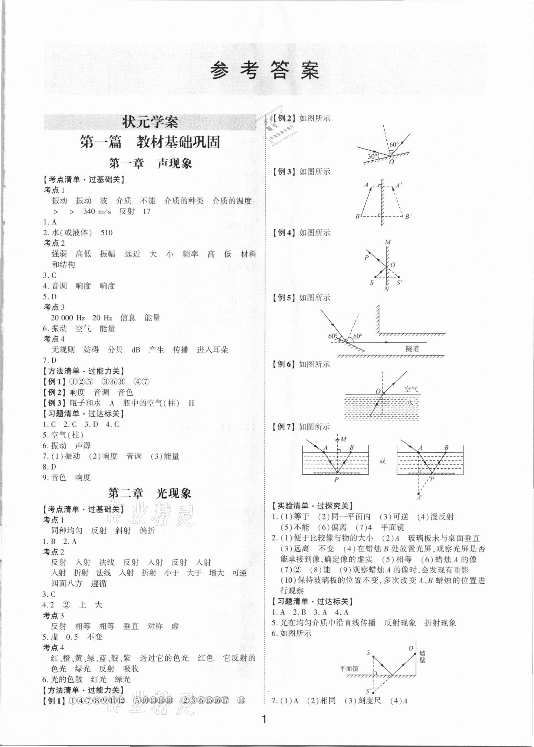 2021年中考狀元物理新課標(biāo)版山東專(zhuān)版 第1頁(yè)