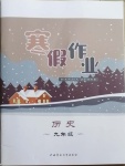 2021年寒假作业九年级历史内蒙古教育出版社