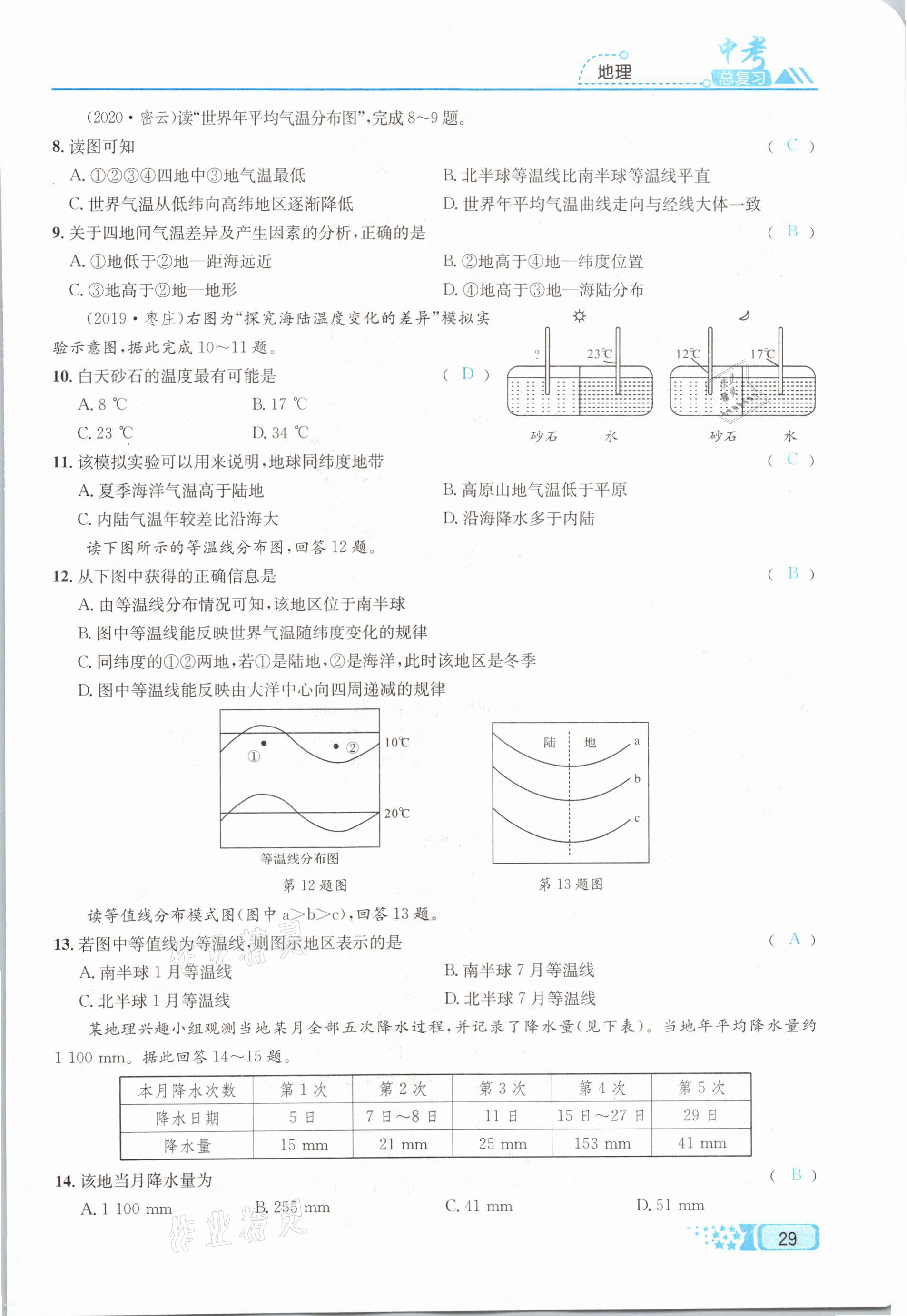 2021年中考命题调研地理 第29页