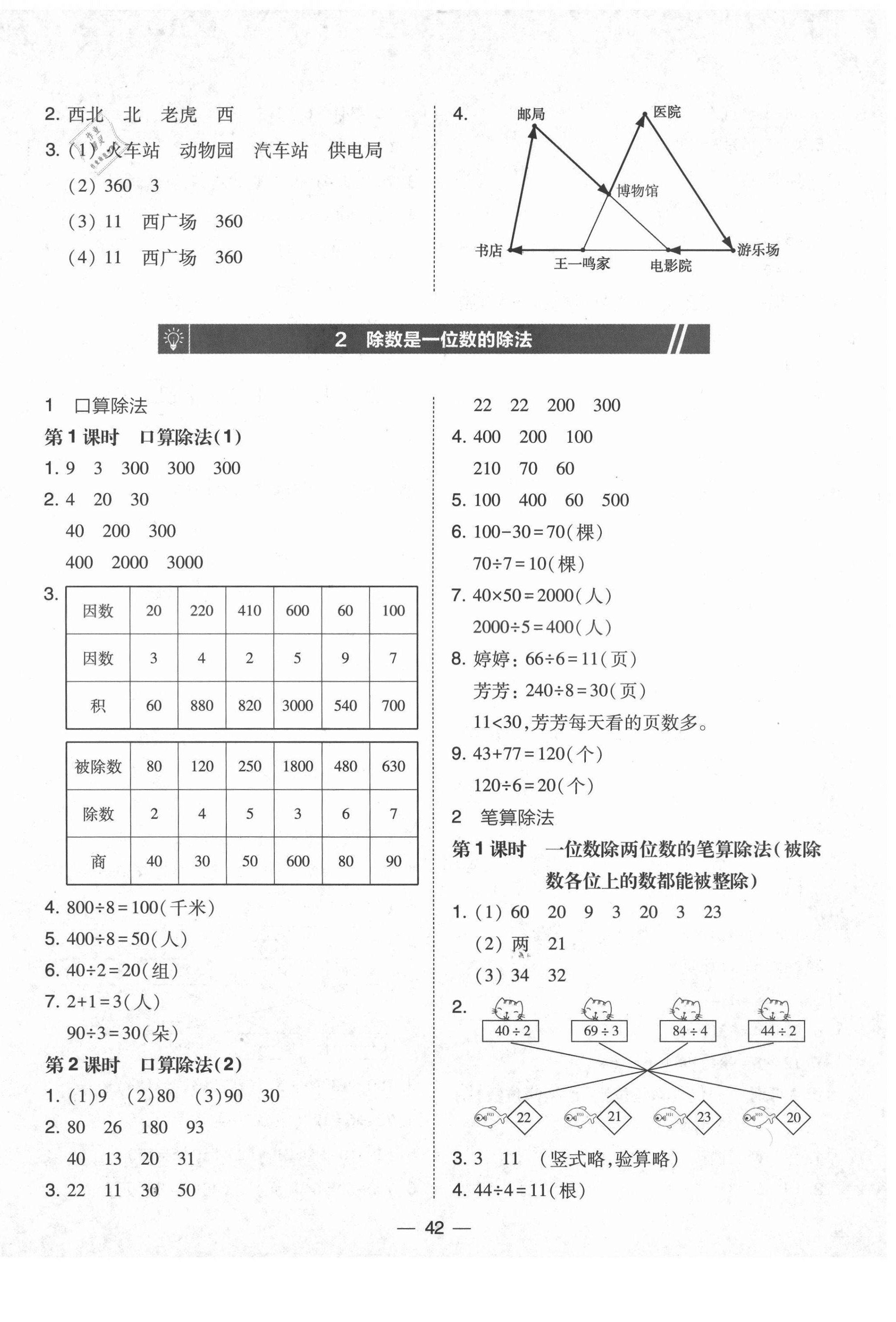 2021年北大綠卡三年級(jí)數(shù)學(xué)下冊(cè)人教版 第2頁