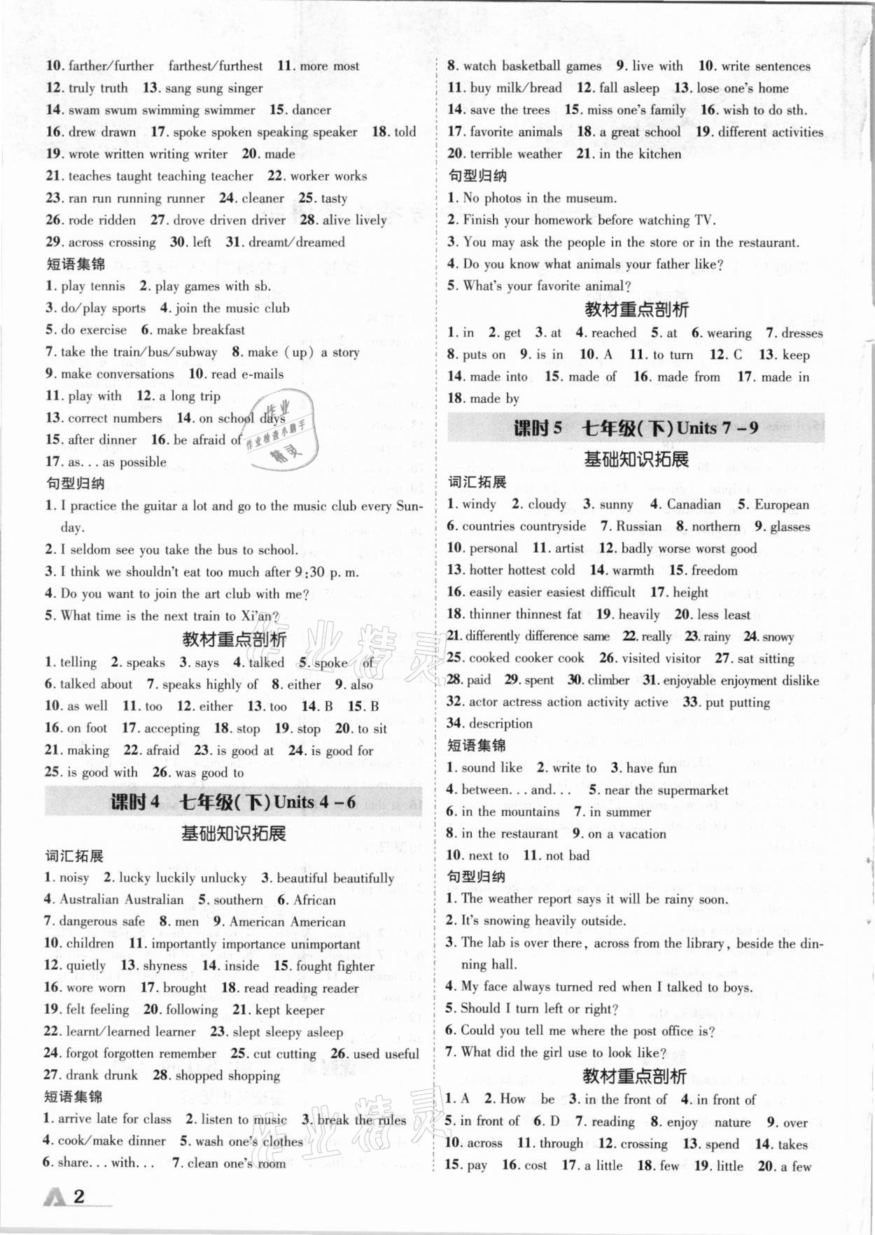 2021年卓文書業(yè)加速度英語新疆專版 第2頁