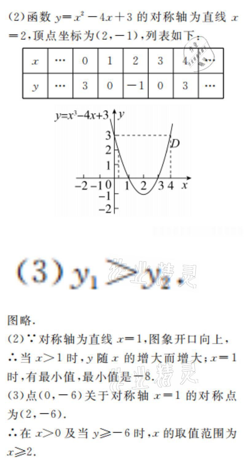 2021年湘岳假期寒假作业九年级数学人教版 参考答案第23页